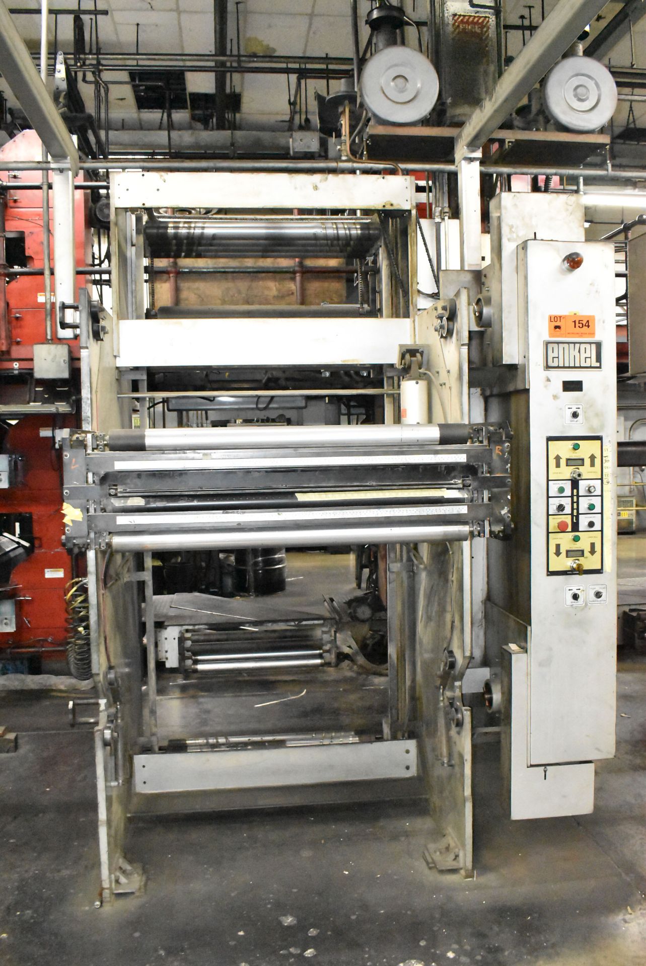 ENKEL AUTOMATIC SPLICER WITH OVERHEAD GANTRY, S/N: N/A (CI) [RIGGING FEE FOR LOT #154 - $tbd CAD - Image 2 of 6