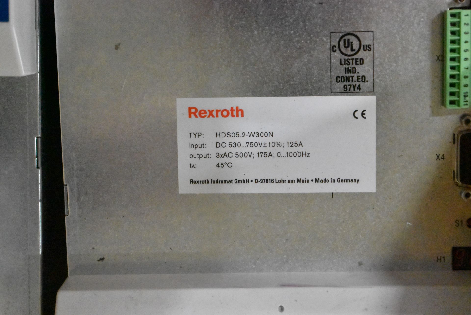 LOT/ SERVO MOTORS, BLOWERS, REXOTH MODULES - Image 8 of 9