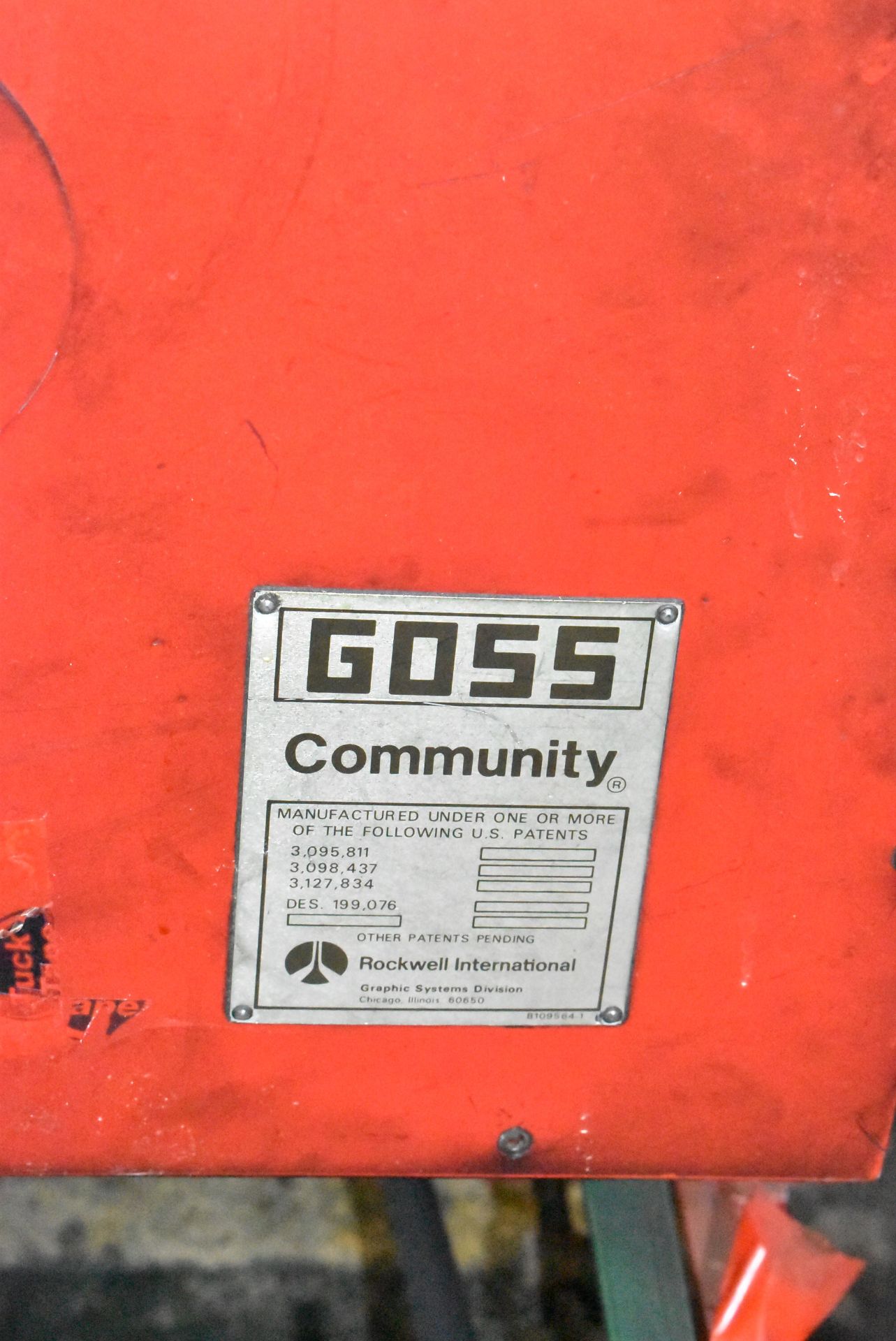GOSS COMMUNITY-ROCKWELL WEB OFFSET NEWSPRINT PRINTING LINE COMPOSED OF (5) 4-HIGH INTERLINKED, - Image 4 of 21