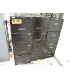 LOT/ (3) 4-DRAWER FILE CABINETS