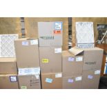 LOT/ AIR/FURNACE FILTERS VARIOUS SIZES