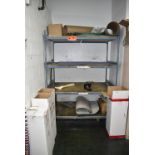LOT/ SHELF WITH CONTENTS - INCLUDING KBA COLOR PRINTING BLANKETS