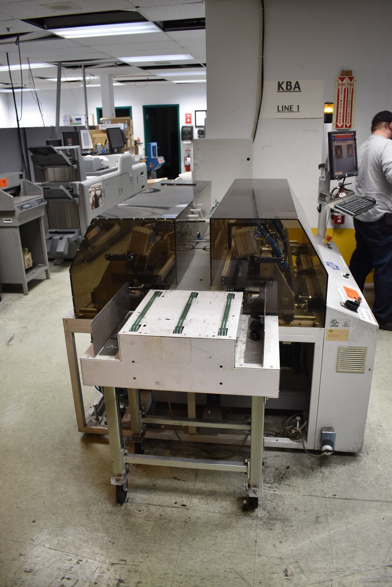 NELA VCP AUTOMATIC REGISTER PUNCHING & BENDING MACHINE WITH OPTICAL ALIGNMENT, PC-BASED CONTROL, S/ - Image 3 of 9