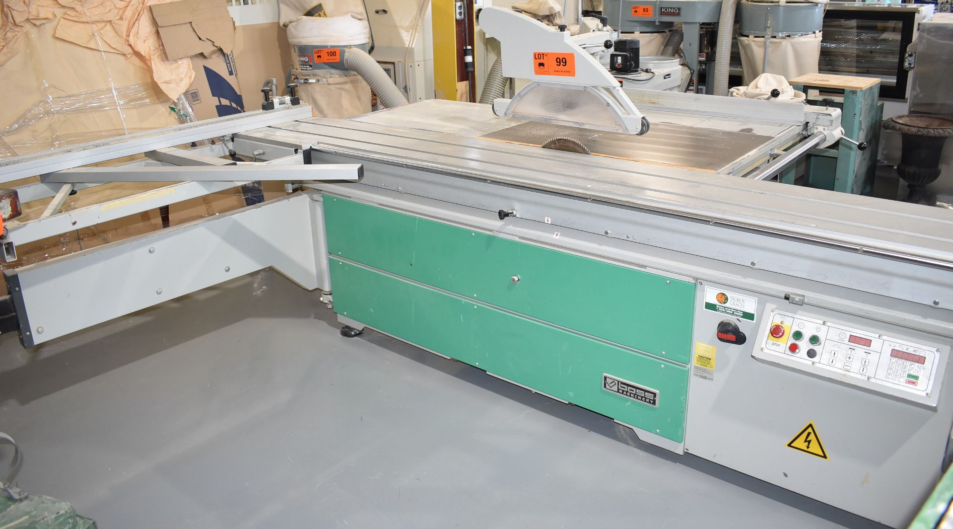 BOSS MACHINERY PT3200TA 12" TABLESAW WITH DIGITAL CONTROLS, 7.5 HP MOTOR, 600V/3PH/60HZ, S/N - Image 2 of 9