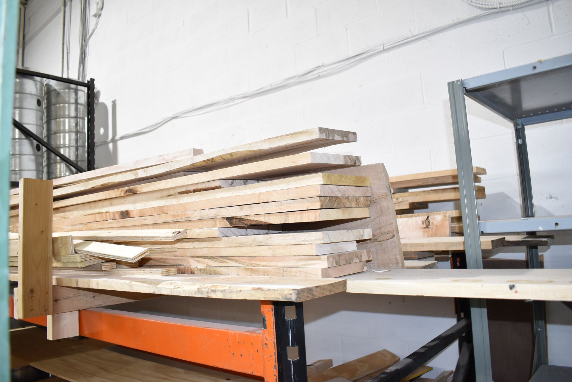 LOT/ CONTENTS OF RACK CONSISTING OF ASSORTED LUMBER & PLYWOOD SHEETS - Image 4 of 4