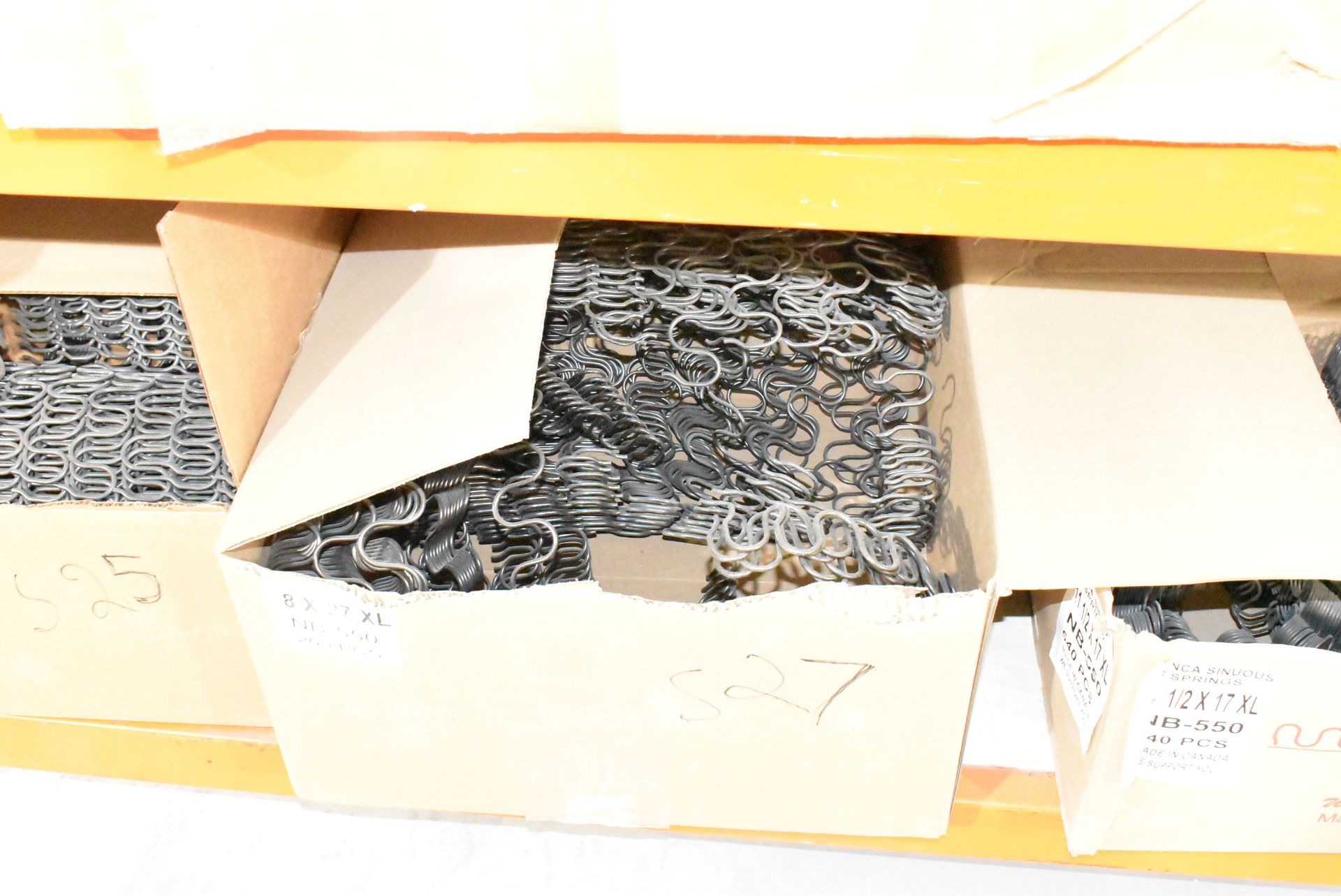 LOT/ CONTENTS OF RACK CONSISTING OF CUSHION FOAM & SPRINGS - Image 11 of 12
