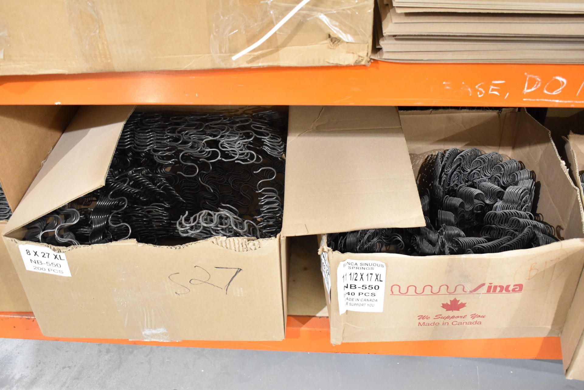 LOT/ CONTENTS OF RACK CONSISTING OF CUSHION FOAM & SPRINGS - Image 10 of 12