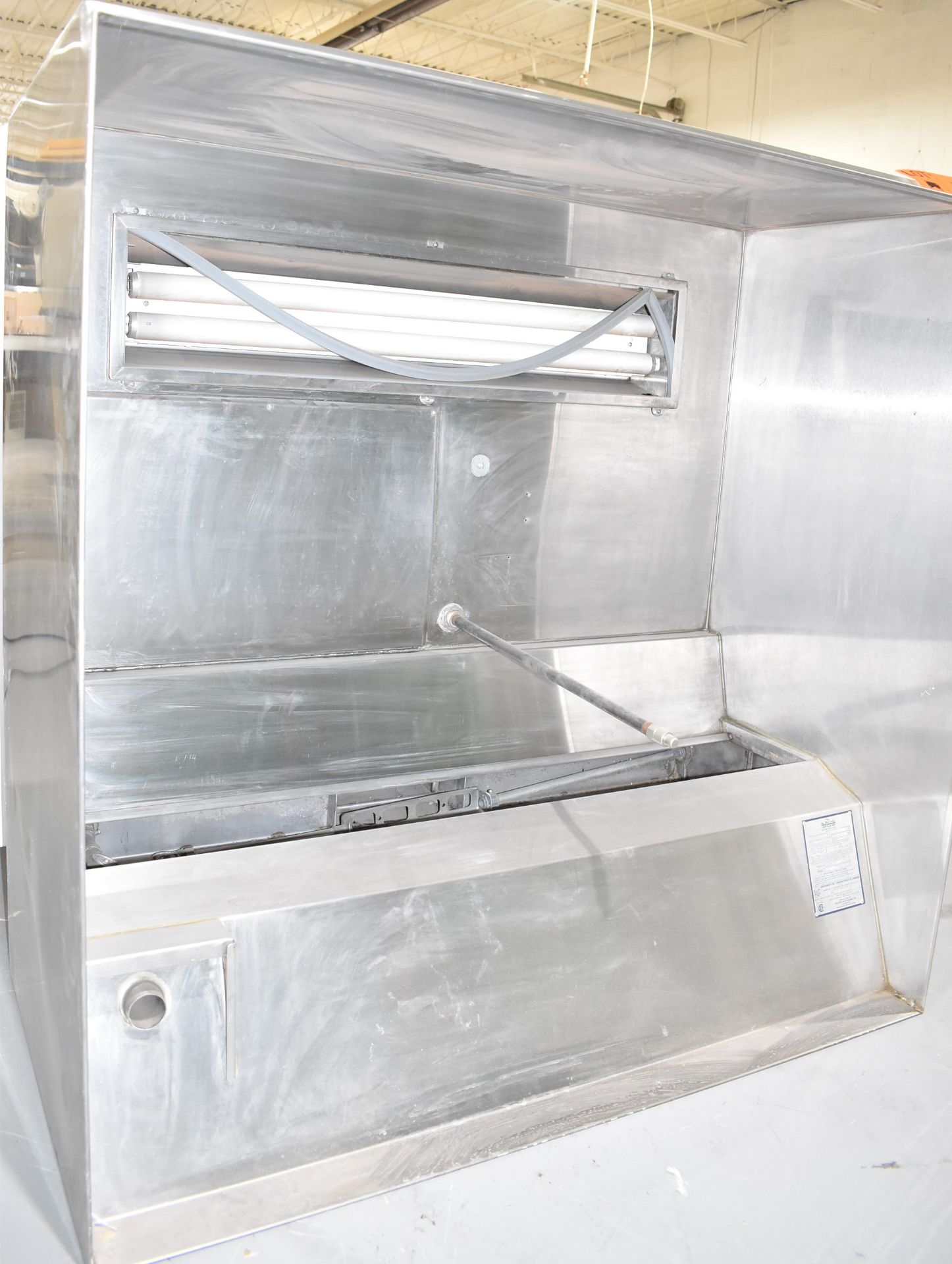 GAYLORD VENTILATOR G BDL 48" COMMERCIAL KITCHEN EXHAUST HOOD, S/N 167 [RIGGING FEES FOR LOT # - Image 3 of 3