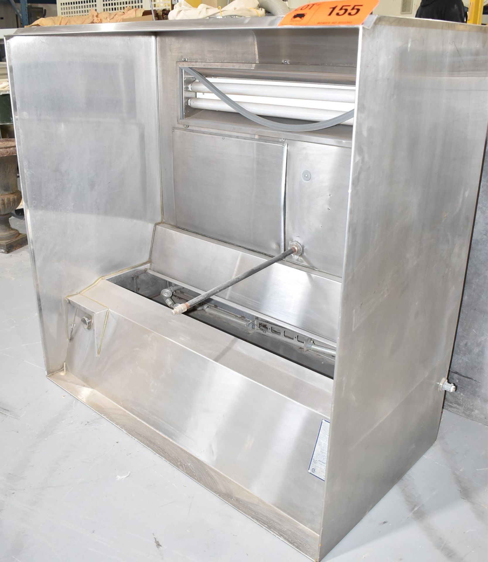 GAYLORD VENTILATOR G BDL 48" COMMERCIAL KITCHEN EXHAUST HOOD, S/N 167 [RIGGING FEES FOR LOT #