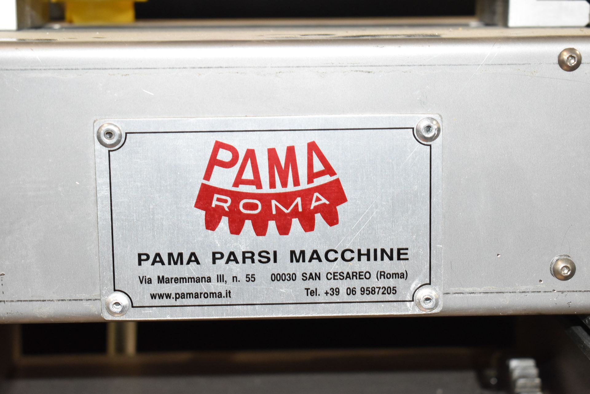 PAMA ROMA (2018) TL 170 PASTA CUTTING MACHINE, S/N 4801 - Image 3 of 7