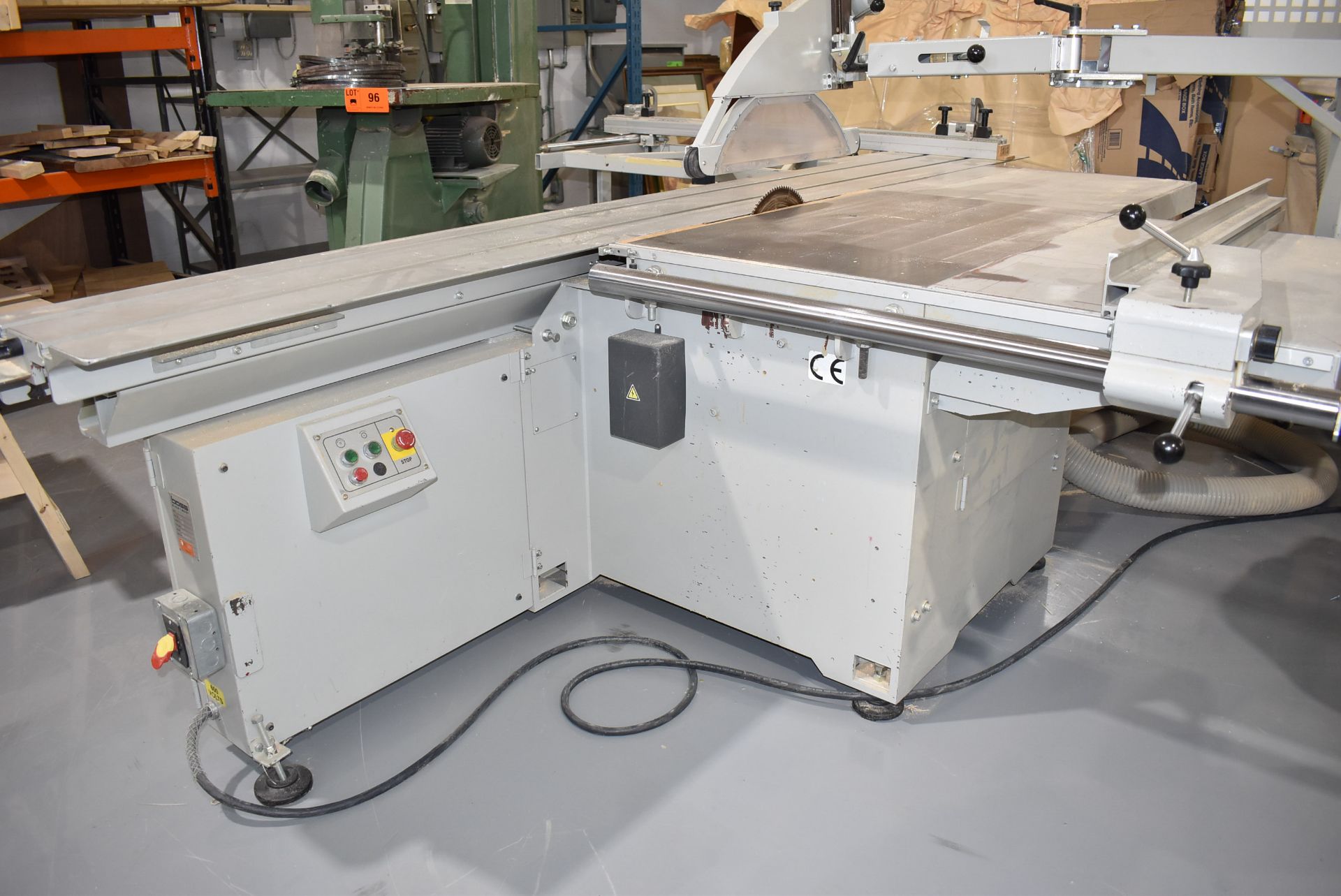 BOSS MACHINERY PT3200TA 12" TABLESAW WITH DIGITAL CONTROLS, 7.5 HP MOTOR, 600V/3PH/60HZ, S/N - Image 6 of 9