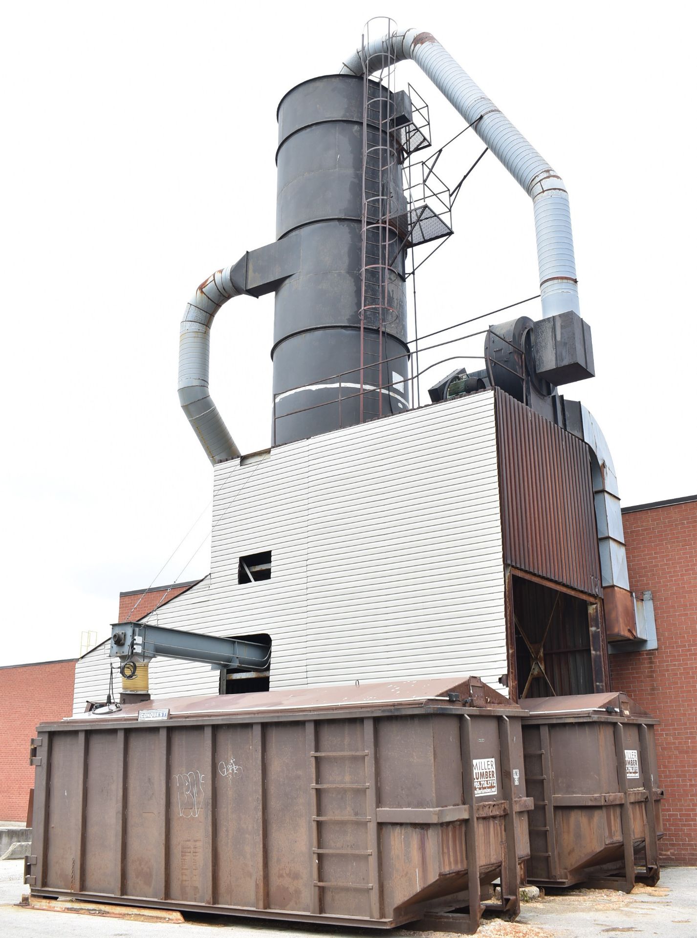 KRAEMER TOOL & MFG 60 HP DUST COLLECTION SYSTEM WITH 16,200 CFM CAPACITY, UPGRADED NORTHRIDGE