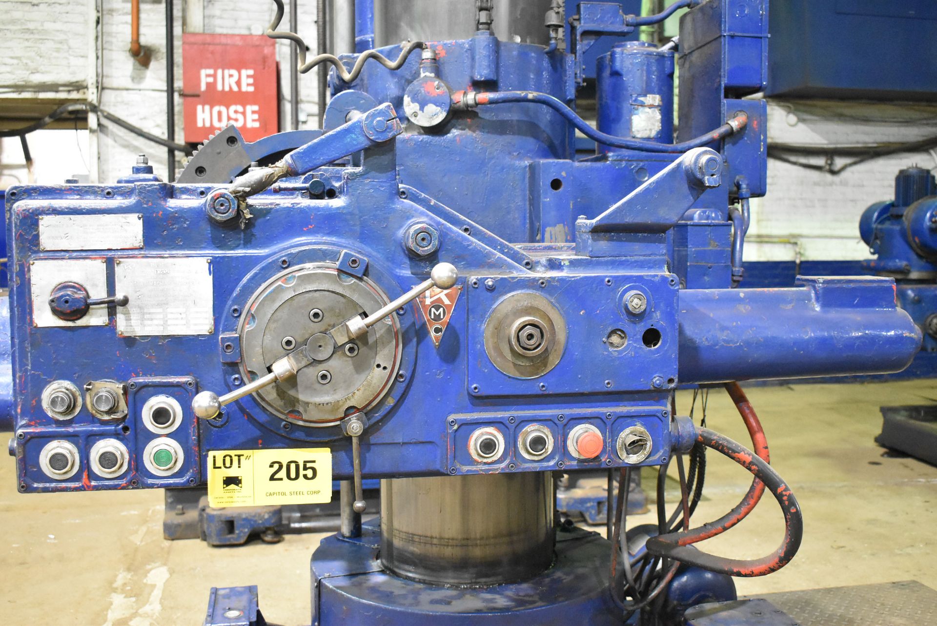 KAUKAUNA 1030Z PORTABLE HORIZONTAL DRILLING & TAPPING MACHINE WITH SPEEDS TO APPROX. 600 RPM, 50" - Image 3 of 6