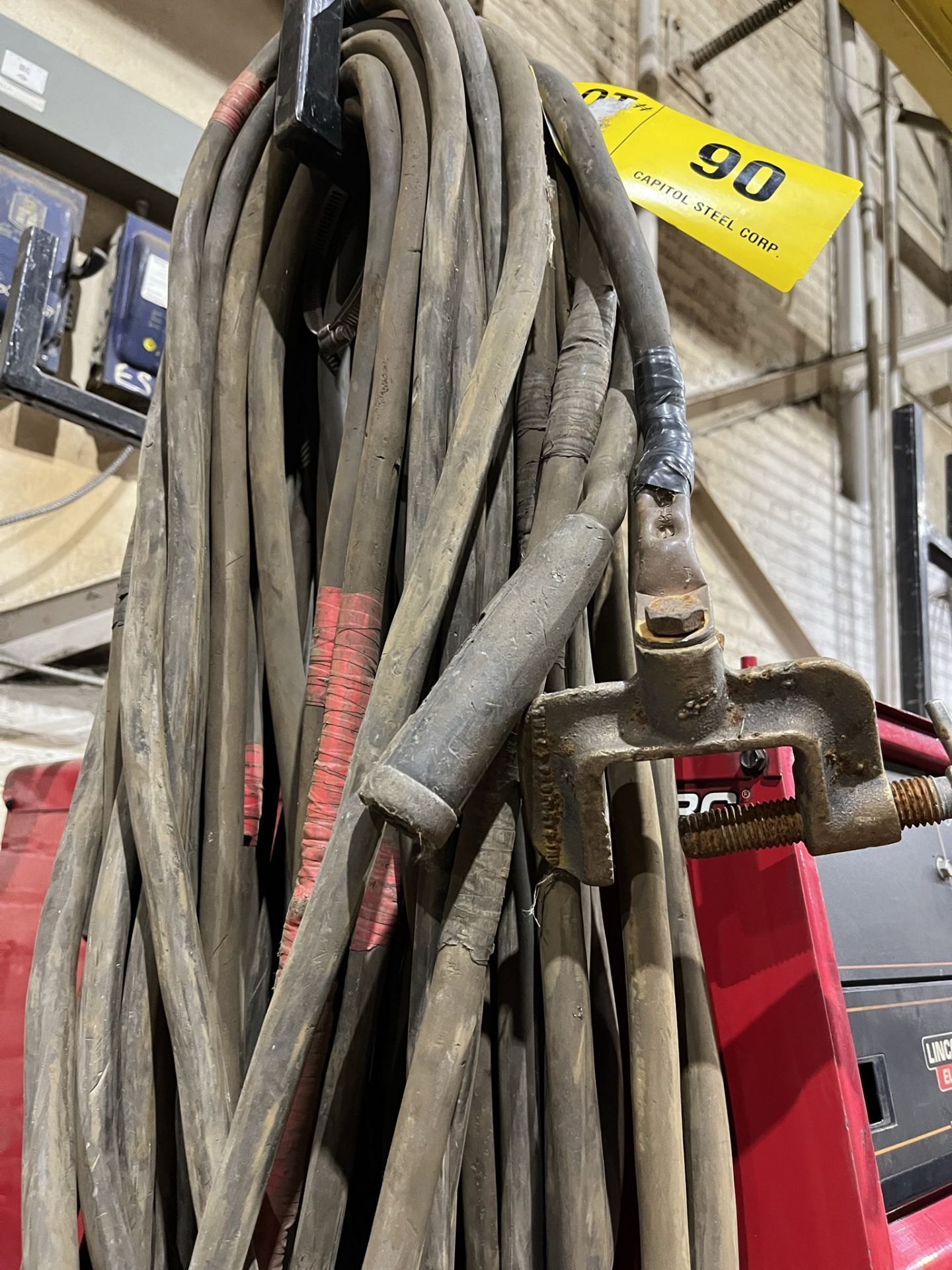 LOT/ WELDING CABLES [RIGGING FEES FOR LOT #90 - $30 USD PLUS APPLICABLE TAXES] - Image 2 of 2