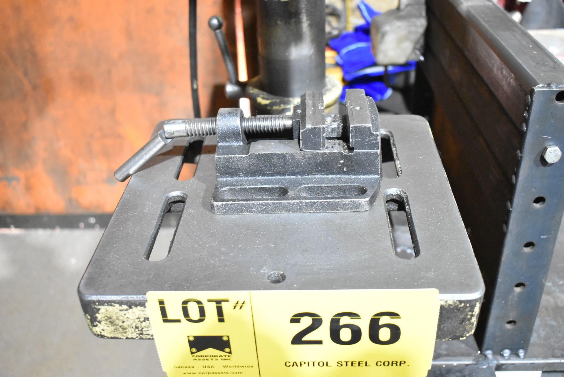 DELTA MILWAUKEE BENCH-TYPE DRILL PRESS WITH 10"X10" TABLE, DRILL VISE, S/N: N/A [RIGGING FEES FOR - Image 3 of 5