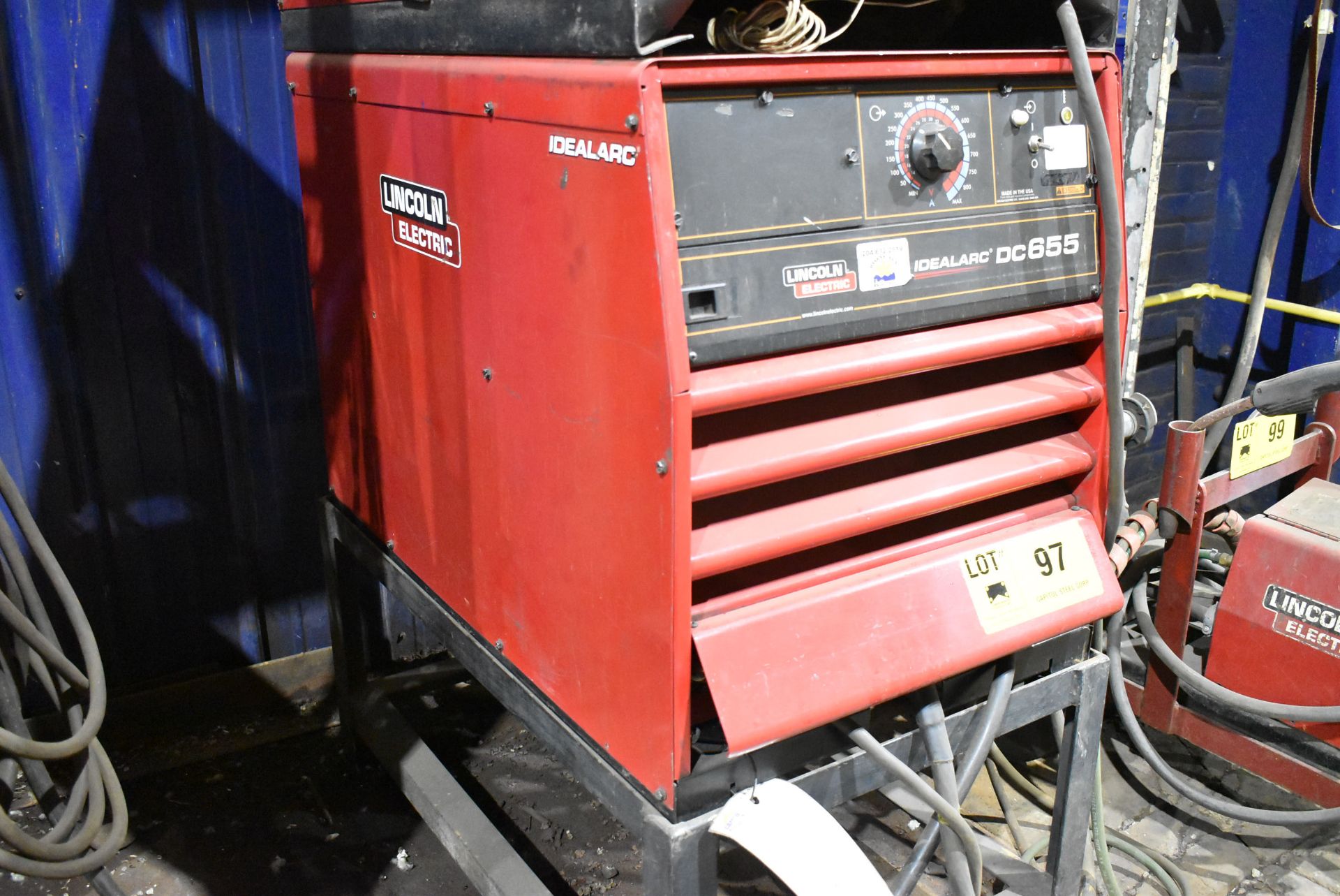 LINCOLN ELECTRIC IDEALARC DC-655 MULTI-PROCESS WELDING POWER SOURCE (NO CABLES), S/N: N/A (CI) [