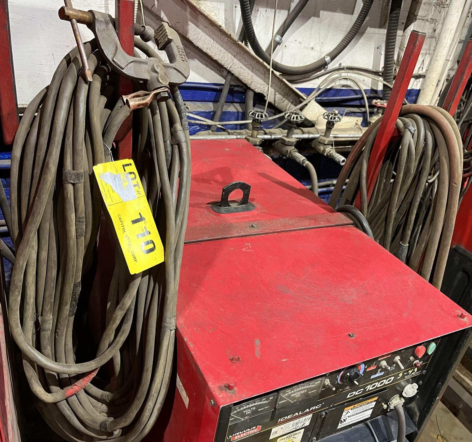 LOT/ WELDING CABLES [RIGGING FEES FOR LOT #110 - $30 USD PLUS APPLICABLE TAXES] - Image 5 of 5