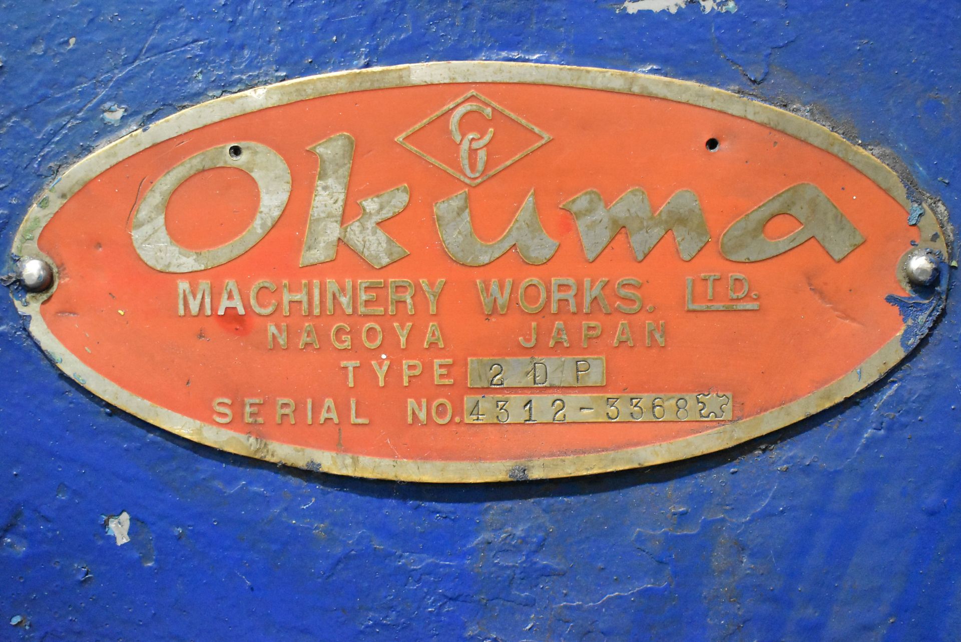 OKUMA 2DP PORTABLE DRILLING & TAPPING MACHINE WITH SPEEDS TO 840 RPM, 48" HORIZONTAL TRAVEL OF - Image 7 of 7