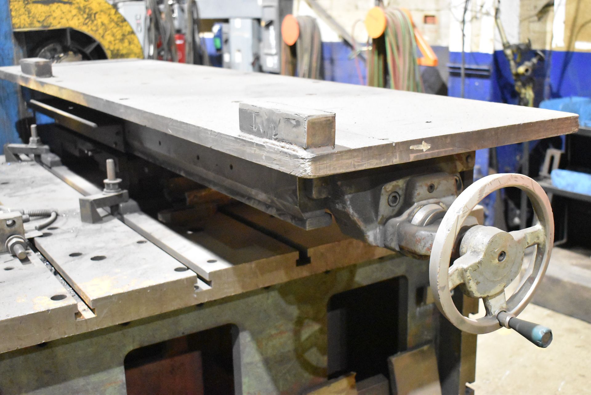 22"X84" ADJUSTABLE MILLING TABLE [RIGGING FEES FOR LOT #188 - $225 USD PLUS APPLICABLE TAXES] - Image 2 of 3