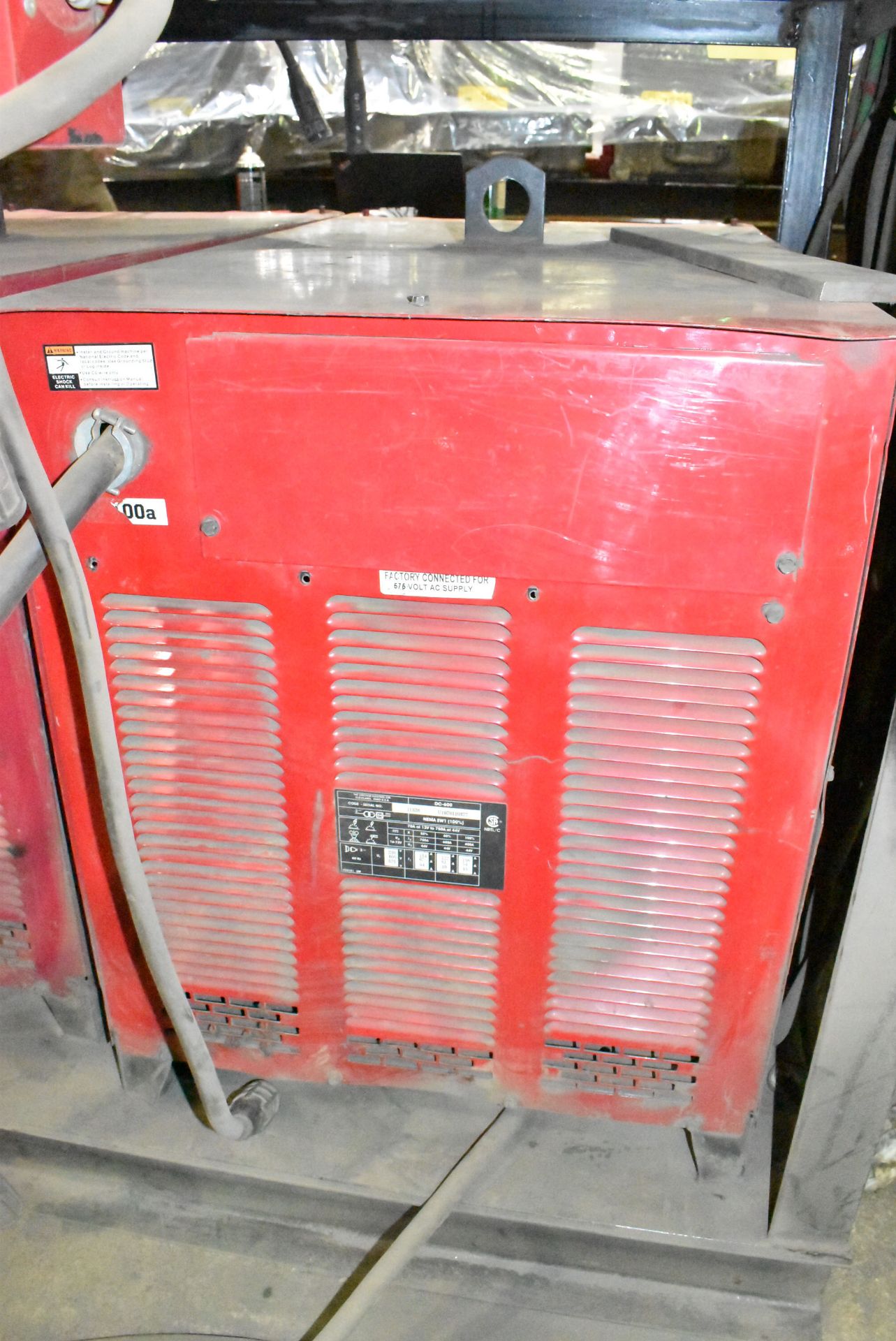 LINCOLN ELECTRIC IDEALARC DC-600 MULTI-PROCESS WELDING POWER SOURCE (NO CABLES), S/N: N/A (CI) [ - Image 3 of 4