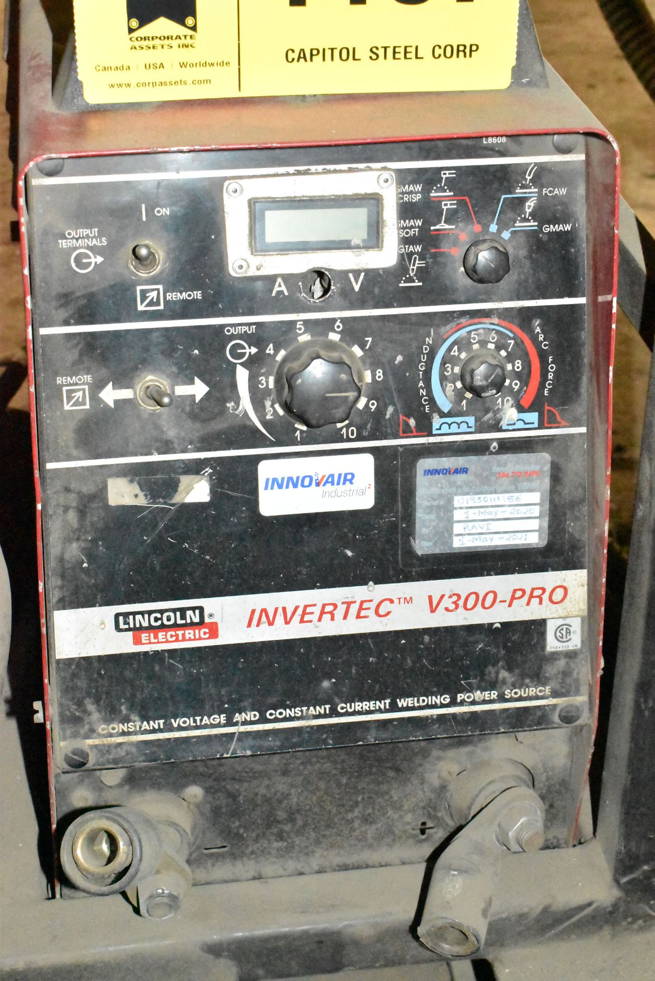 LINCOLN ELECTRIC INVERTEC V300-PRO MULTI-PROCESS WELDING POWER SOURCE (CABLES NOT INCLUDED), S/N: - Image 2 of 4