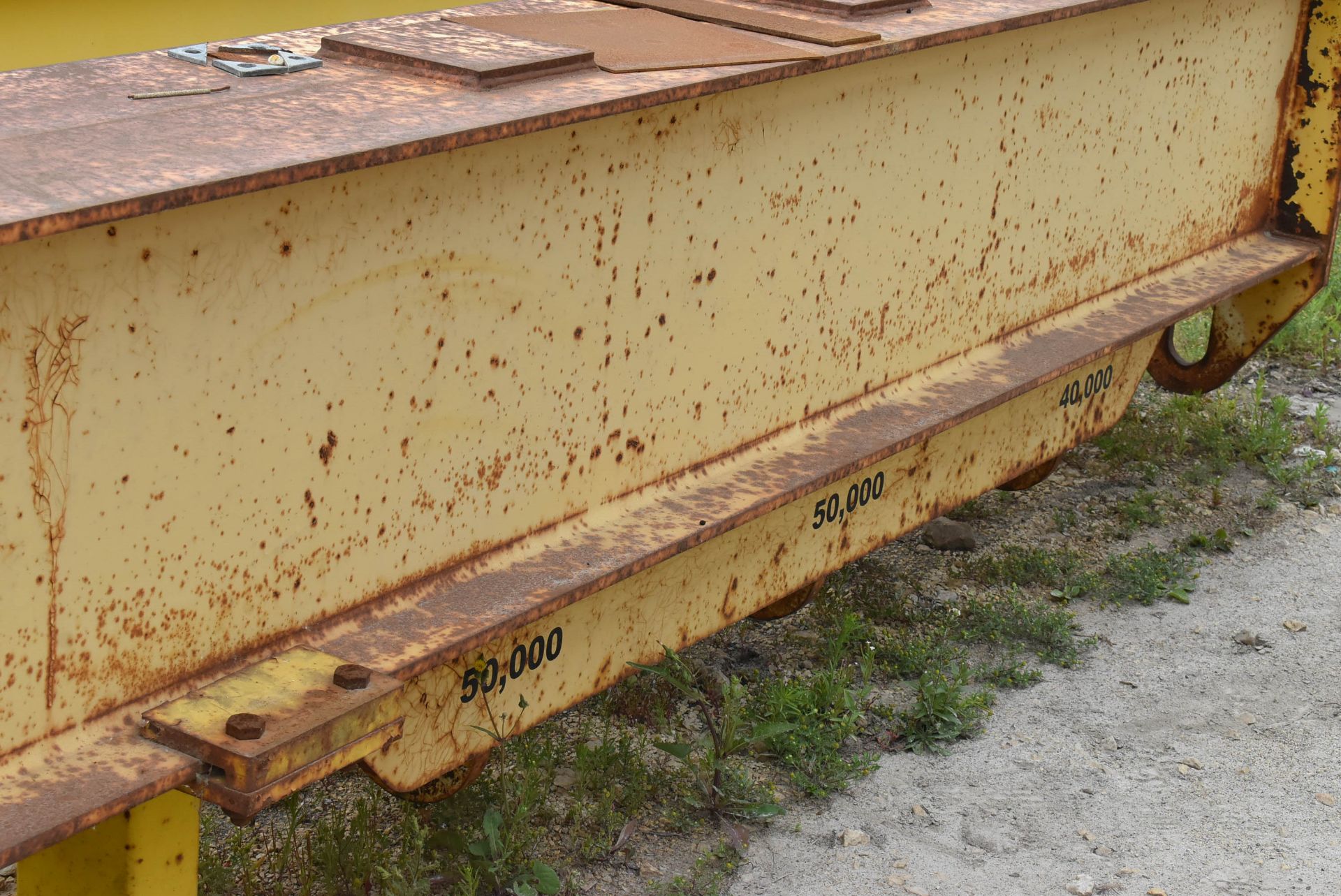 50,000 LB. CAPACITY HEAVY DUTY SPREADER BEAM WITH 30' SPAN (CI) [RIGGING FEES FOR LOT #1461 - $150 - Image 4 of 7
