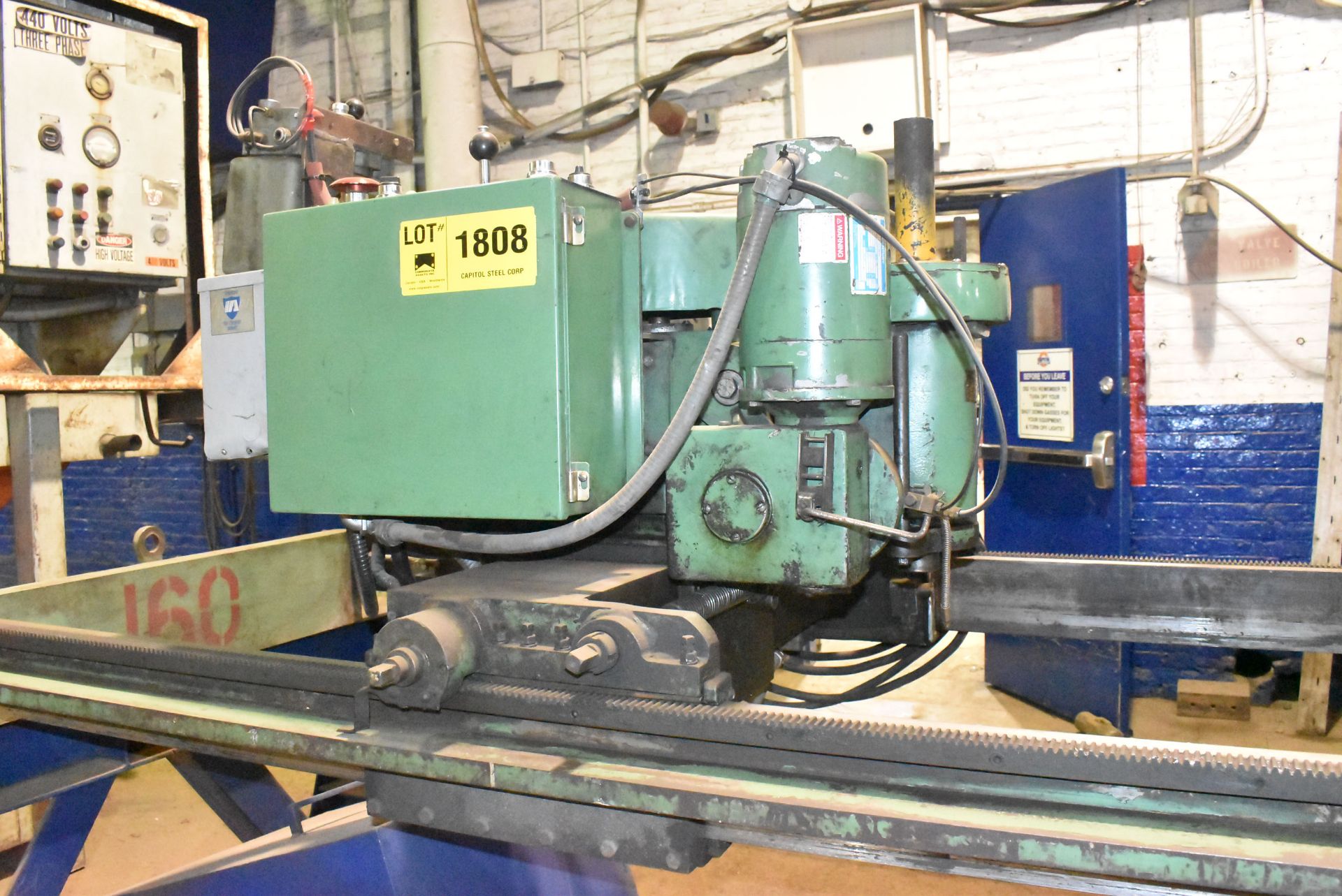 HEARN SDT7BA PORTABLE XY DRILL WITH GANTRY-TYPE TABLE, S/N: 1106 (CI) [RIGGING FEES FOR LOT # - Image 2 of 10