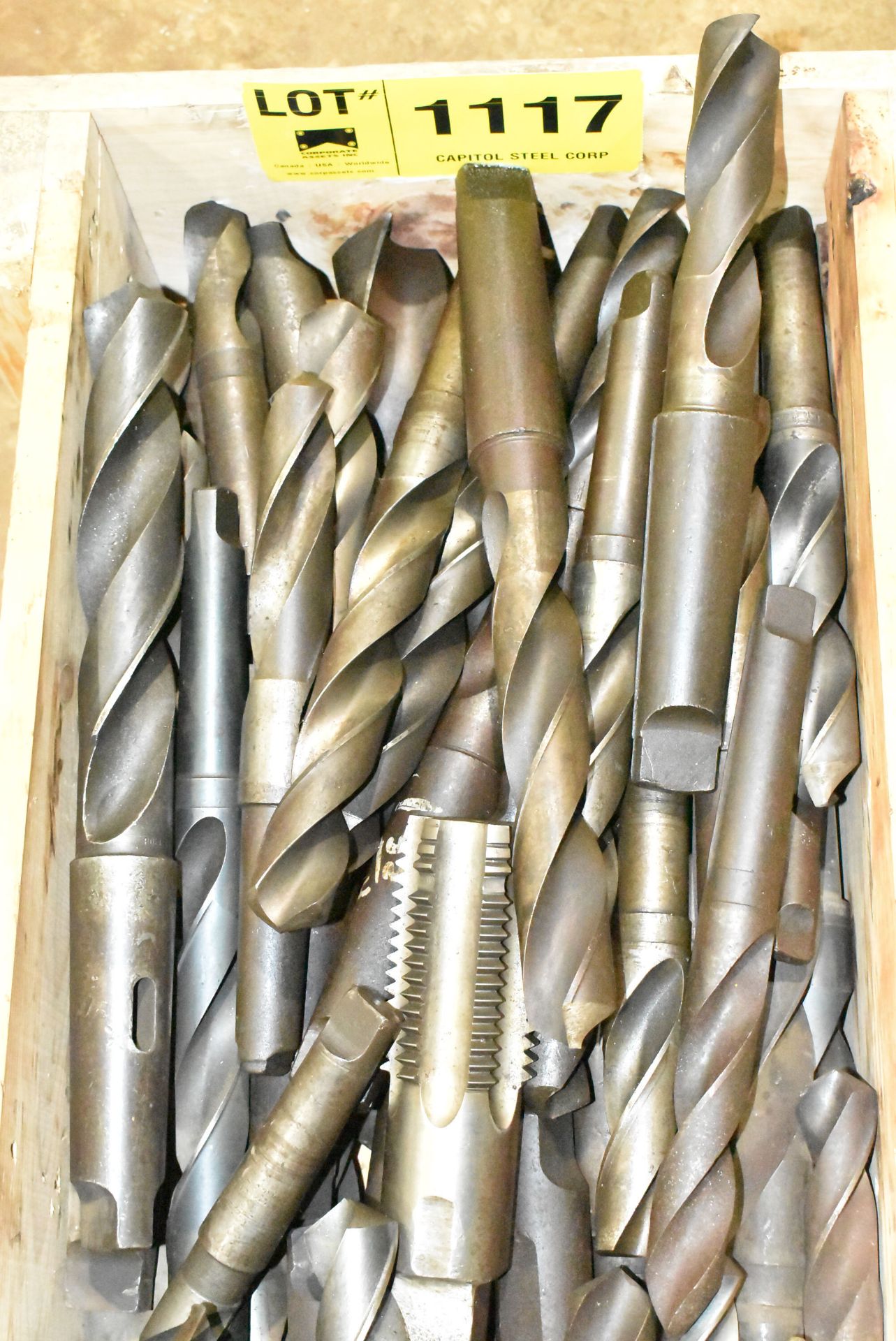 LOT/ HEAVY DUTY TAPER SHANK DRILLS [RIGGING FEES FOR LOT #1117 - $30 USD PLUS APPLICABLE TAXES] - Image 3 of 3
