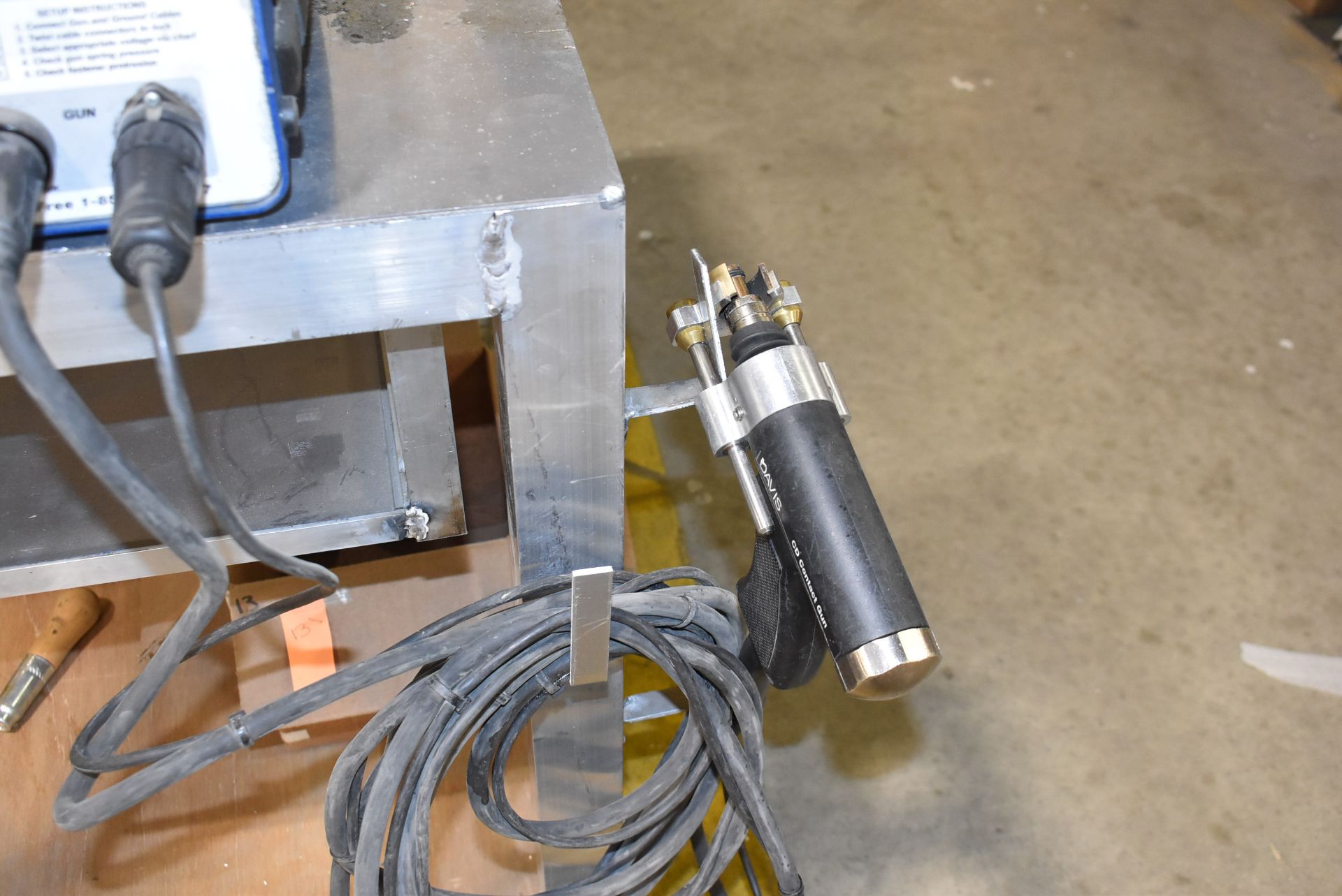 DAVIS (2016) GRIZZLY PRO CAPACITOR DISCHARGE STUD WELDER WITH CABLES AND GUN, S/N M1611024 [ - Image 3 of 5