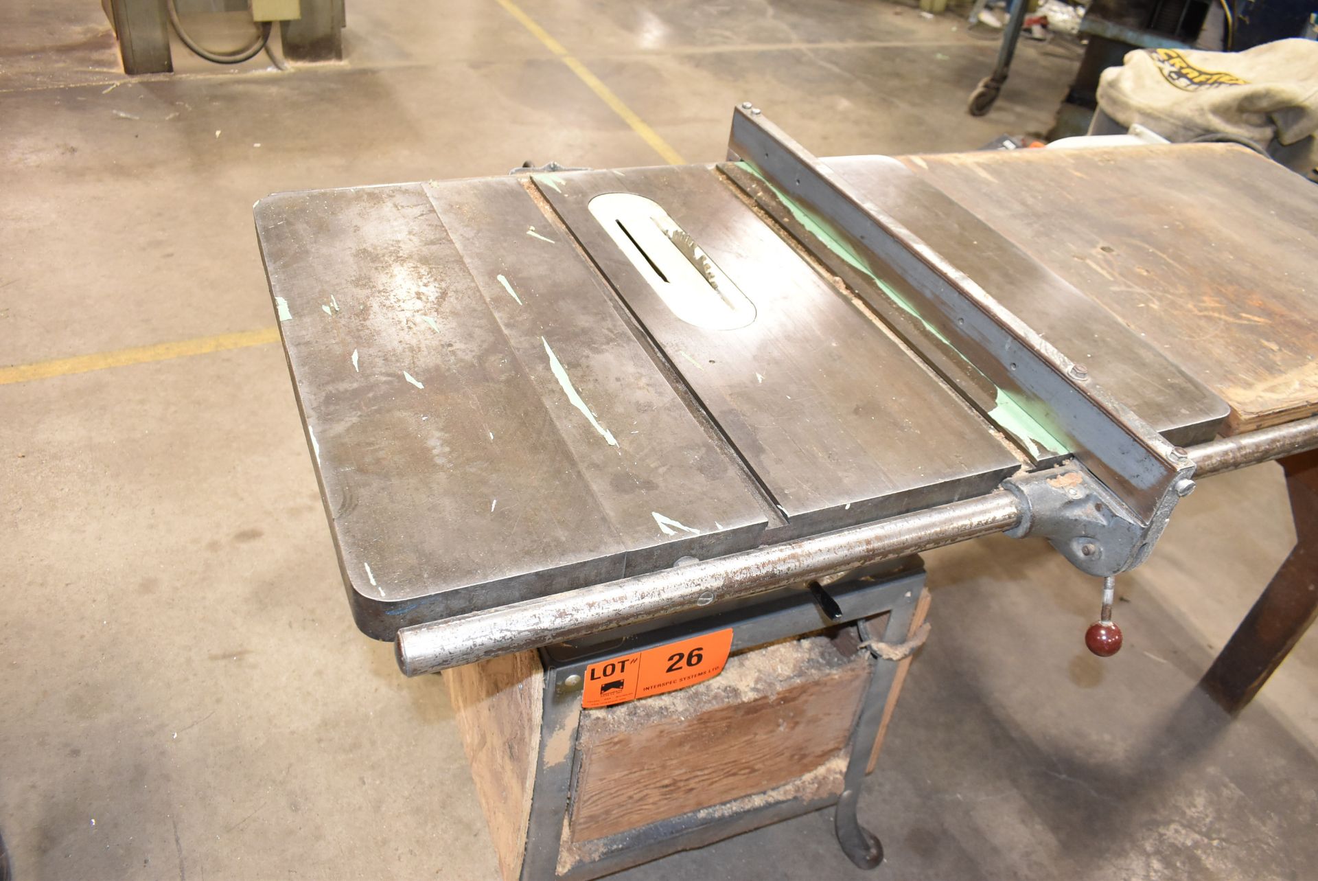 ROCKWELL 34-400 TABLE SAW WITH 12" SAW BLADE S/N 49953 [RIGGING FOR FOR LOT #26 - $50 CAD PLUS - Image 2 of 7