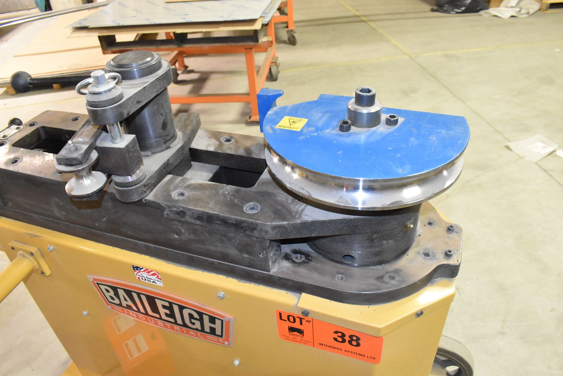 BAILEIGH (2021) RDB 325 ROTARY DRAW BENDER UP TO 3" TUBE CAPACITY, S/N 140-00417 [RIGGING FOR FOR - Image 3 of 7