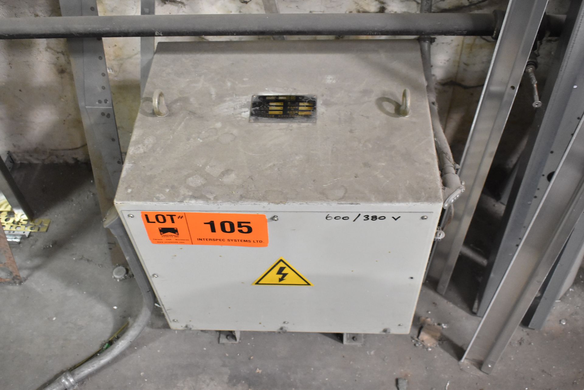 WUXI 20 KVA TRANSFORMER (CI) [RIGGING FOR FOR LOT #105 - $50 CAD PLUS APPLICABLE TAXES]