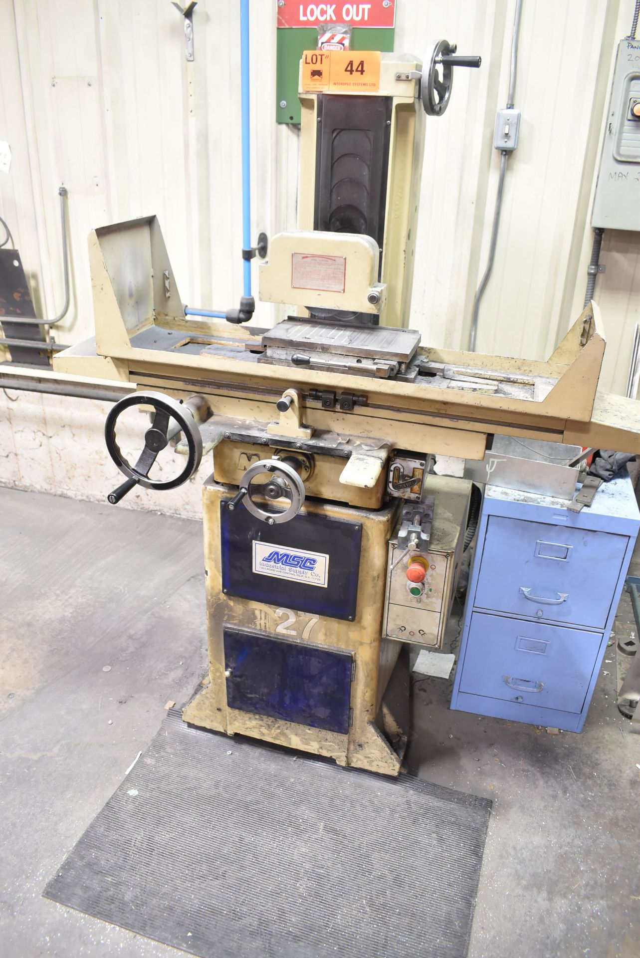 SUNNY MACHINERY SGS-618B 6" SURFACE GRINDER WITH 12"X6" MAGNETIC CHUCK 1HP SPINDLE MOTOR 220/440V/ - Image 2 of 7