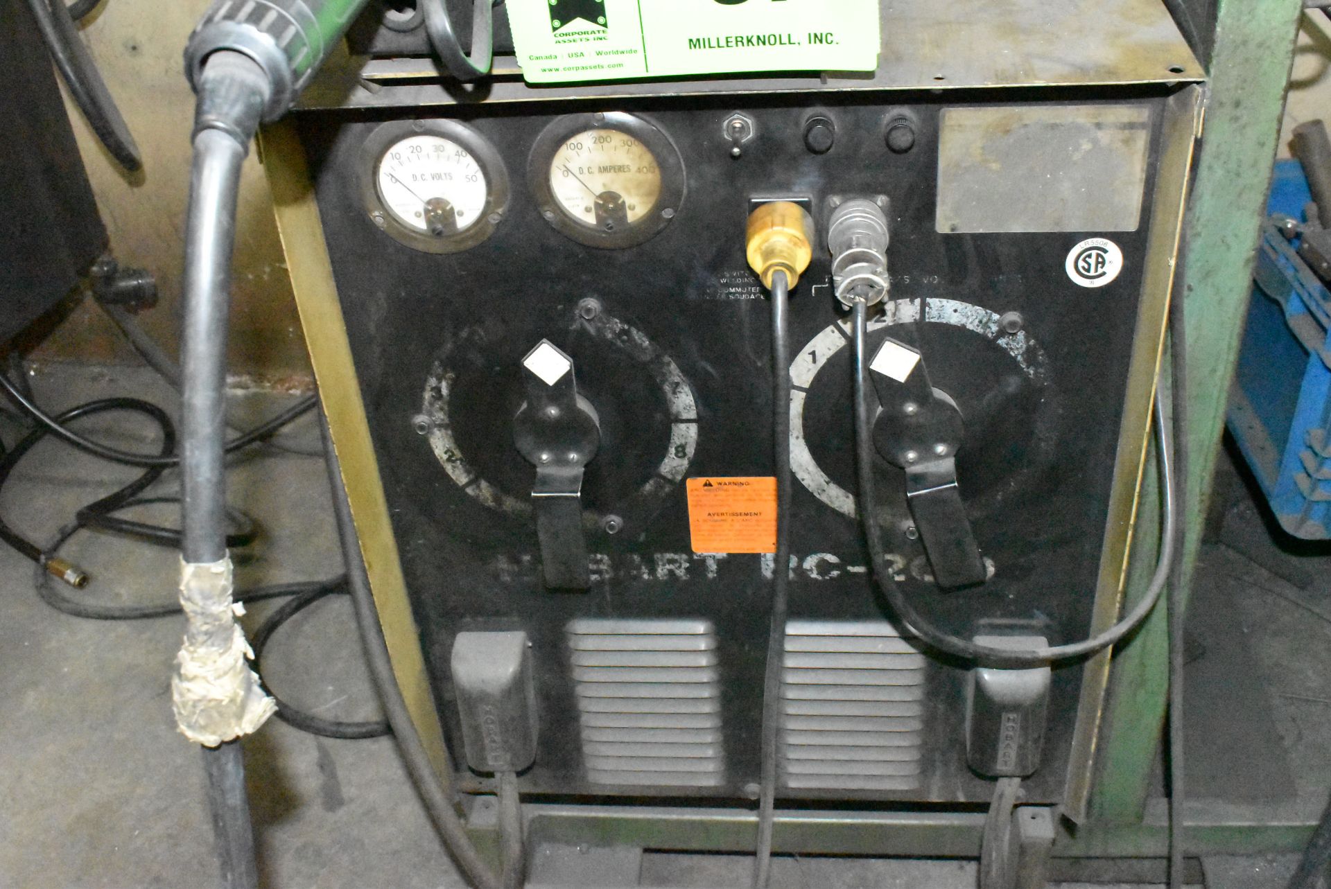 HOBART RC-200 MIG WELDER WITH HOBART 17 WIRE FEEDS, S/N N/A (CI) [RIGGING FEE FOR LOT #37 - $35 - Image 3 of 5