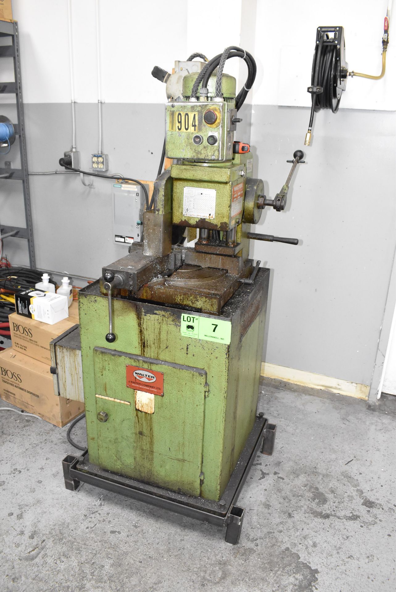 WALTER CS200 COLD CUT SAW WITH 10" BLADE, COOLANT, 5.5" VICE, S/N 34198 (CI) - Image 2 of 7