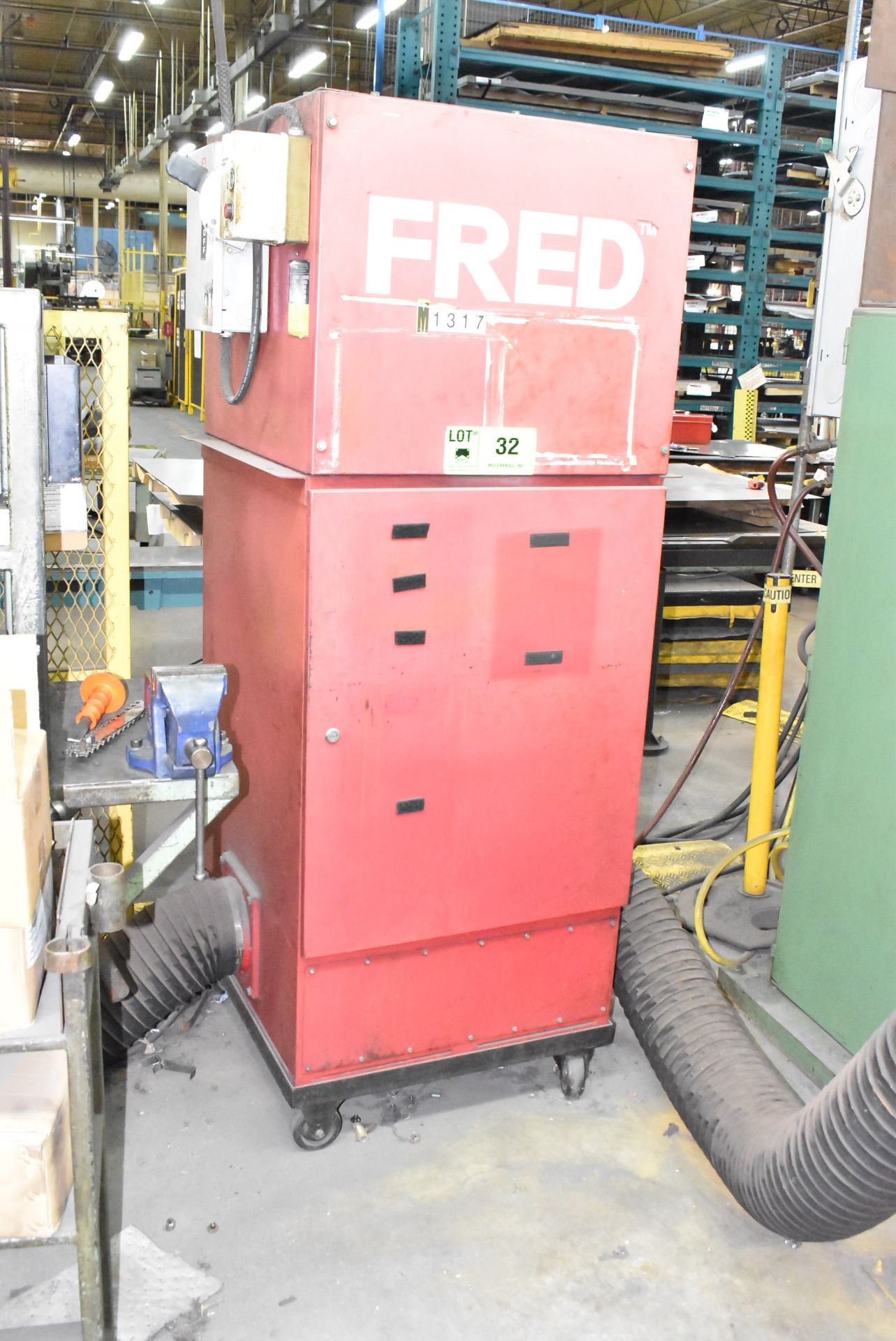 DIVERSI-TECH FRED DM1400 PORTABLE FUME EXTRACTOR, S/N DMA0080 (CI) [RIGGING FEE FOR LOT #32 - $175 - Image 2 of 3