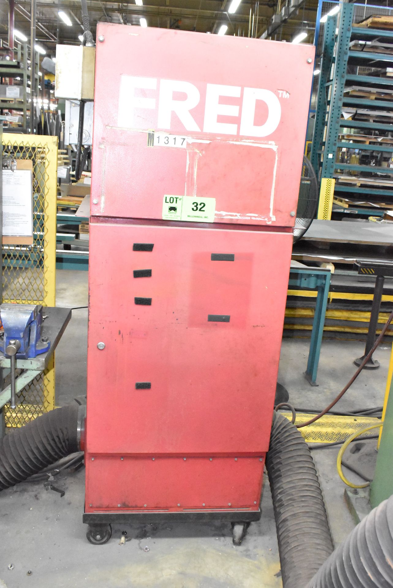 DIVERSI-TECH FRED DM1400 PORTABLE FUME EXTRACTOR, S/N DMA0080 (CI) [RIGGING FEE FOR LOT #32 - $175