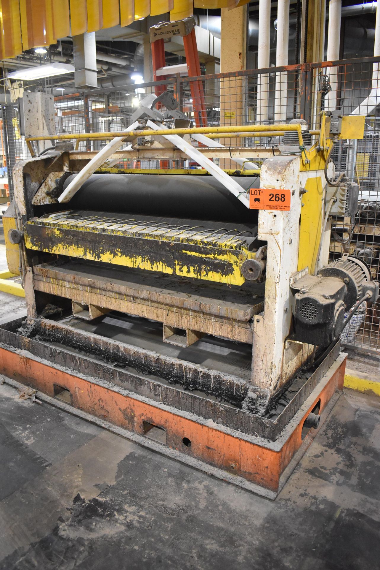MFG. UNKNOWN 55" ROLL-FEED ADHESIVE APPLICATOR, S/N: N/A (CI) [RIGGING FEE FOR LOT #268 - $375 USD
