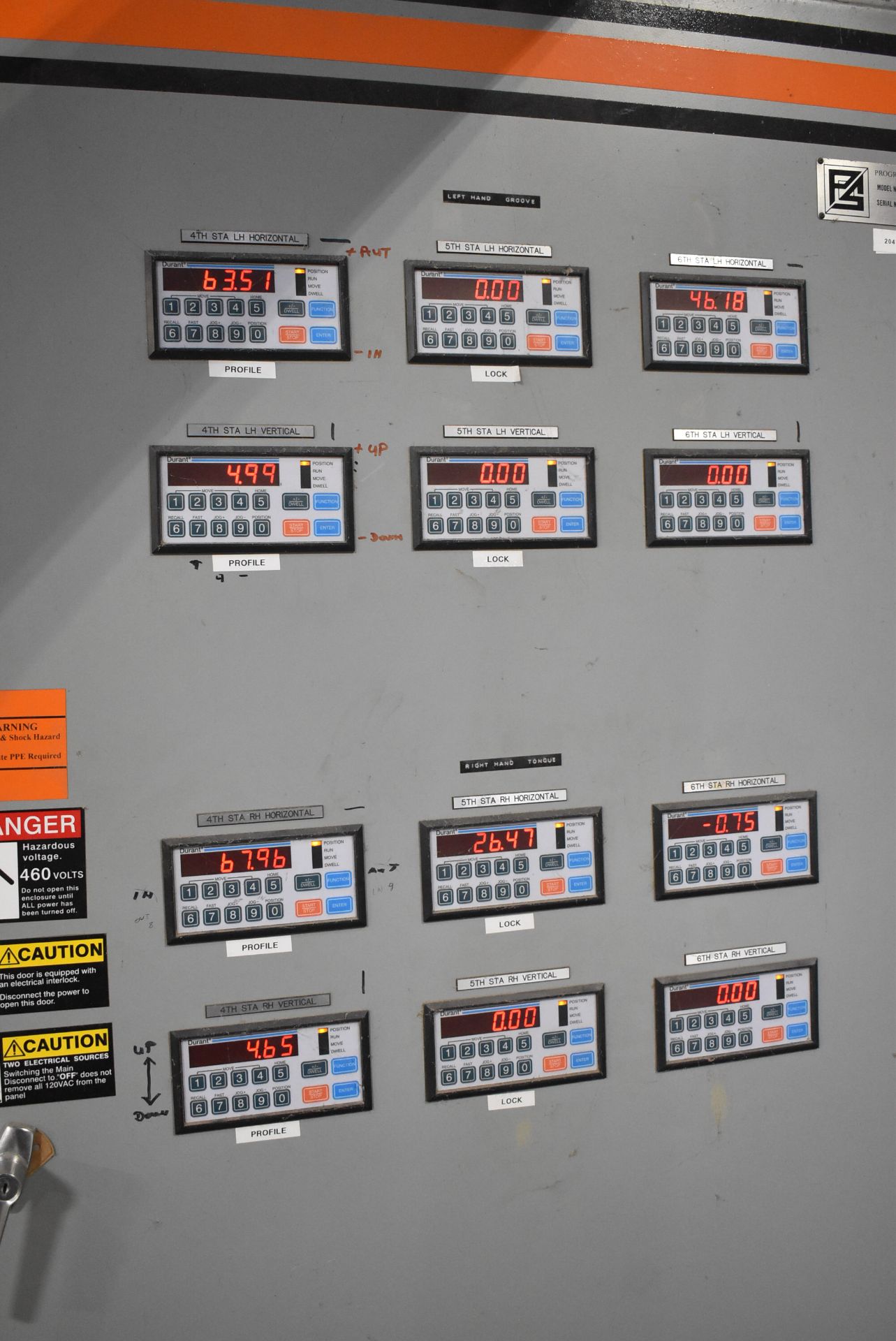 PROGRESSIVE SYSTEMS 7082 TONGUE & GROOVE AND INTERLOCKING END-MATCHER PROFILER WITH (6) RIGHT-HAND - Image 24 of 27