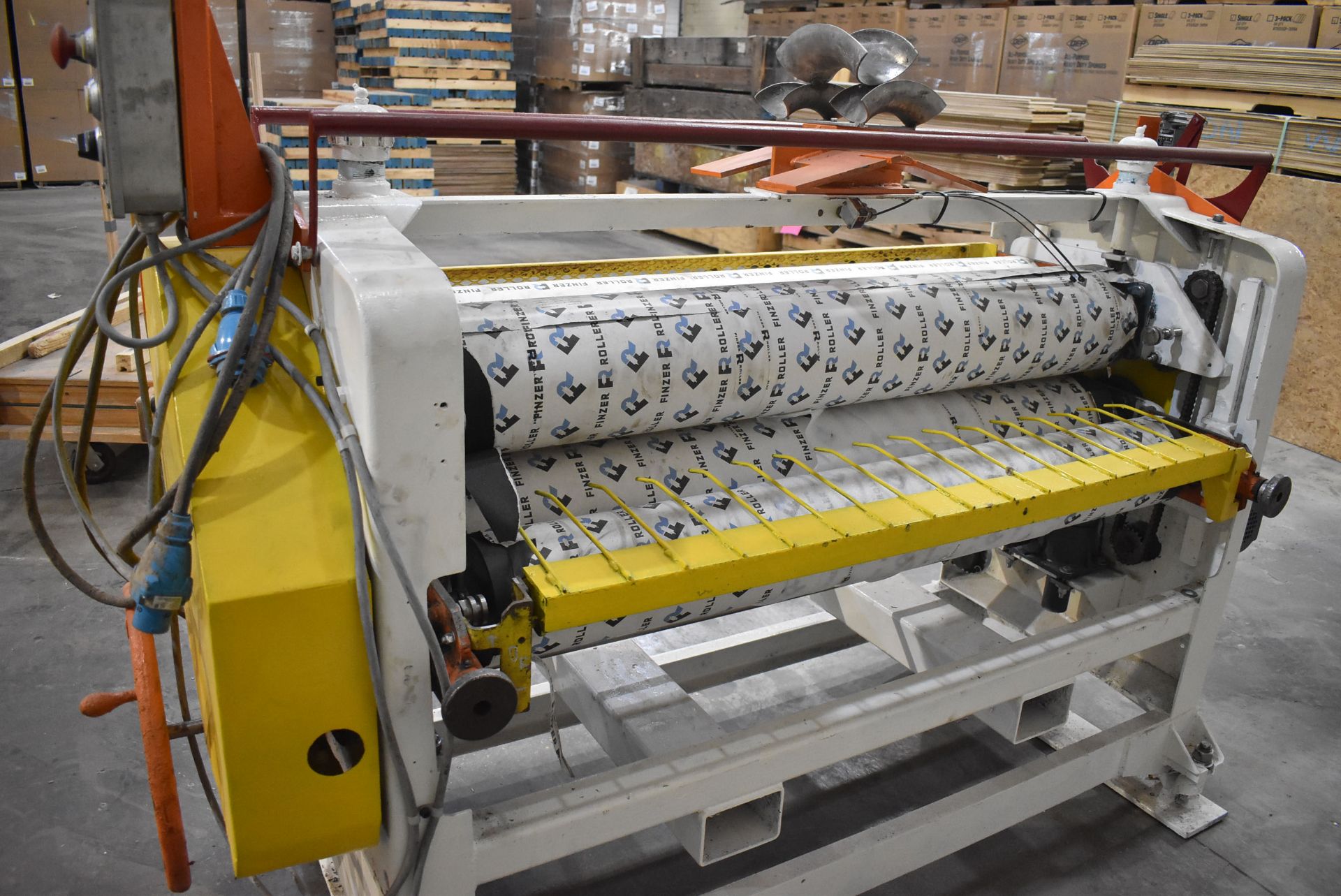 MFG. UNKNOWN 55" ROLL-FEED ADHESIVE APPLICATOR, S/N: N/A (CI) [RIGGING FEE FOR LOT #267 - $350 USD - Image 3 of 5