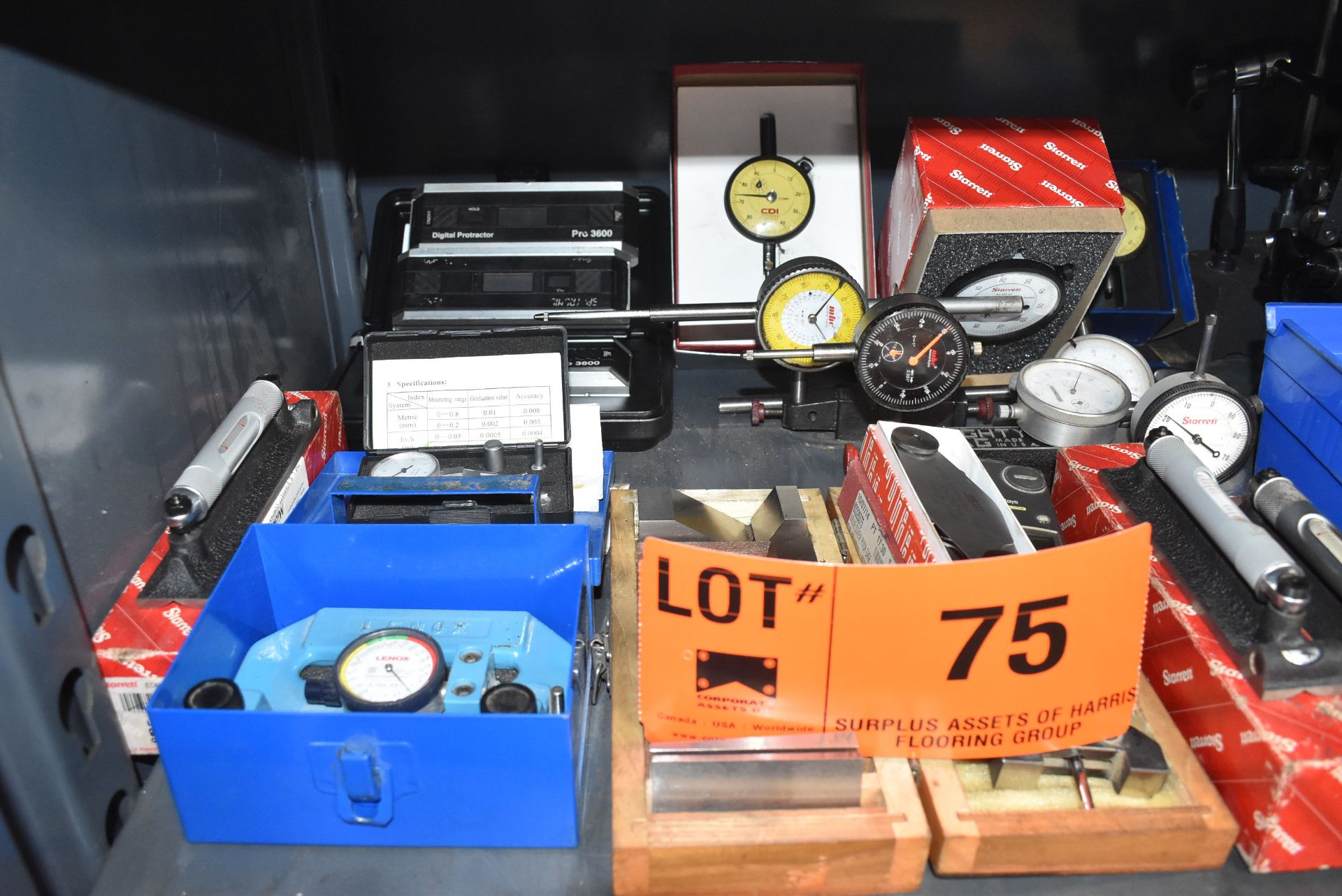 LOT/ CONTENTS OF SHELF - INSPECTION EQUIPMENT - Image 2 of 4