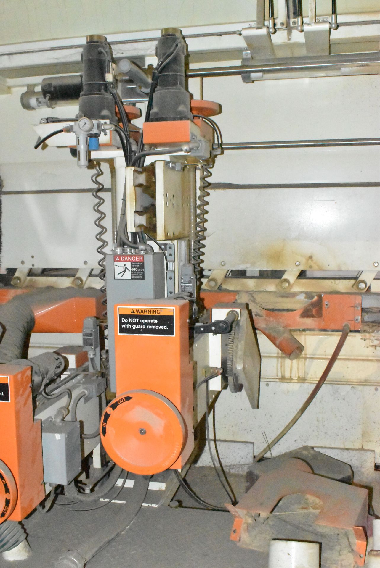 PROGRESSIVE SYSTEMS 7028M TONGUE & GROOVE AND INTERLOCKING SIDE-MATCHER PROFILER WITH (6) 15 HP - Image 17 of 20