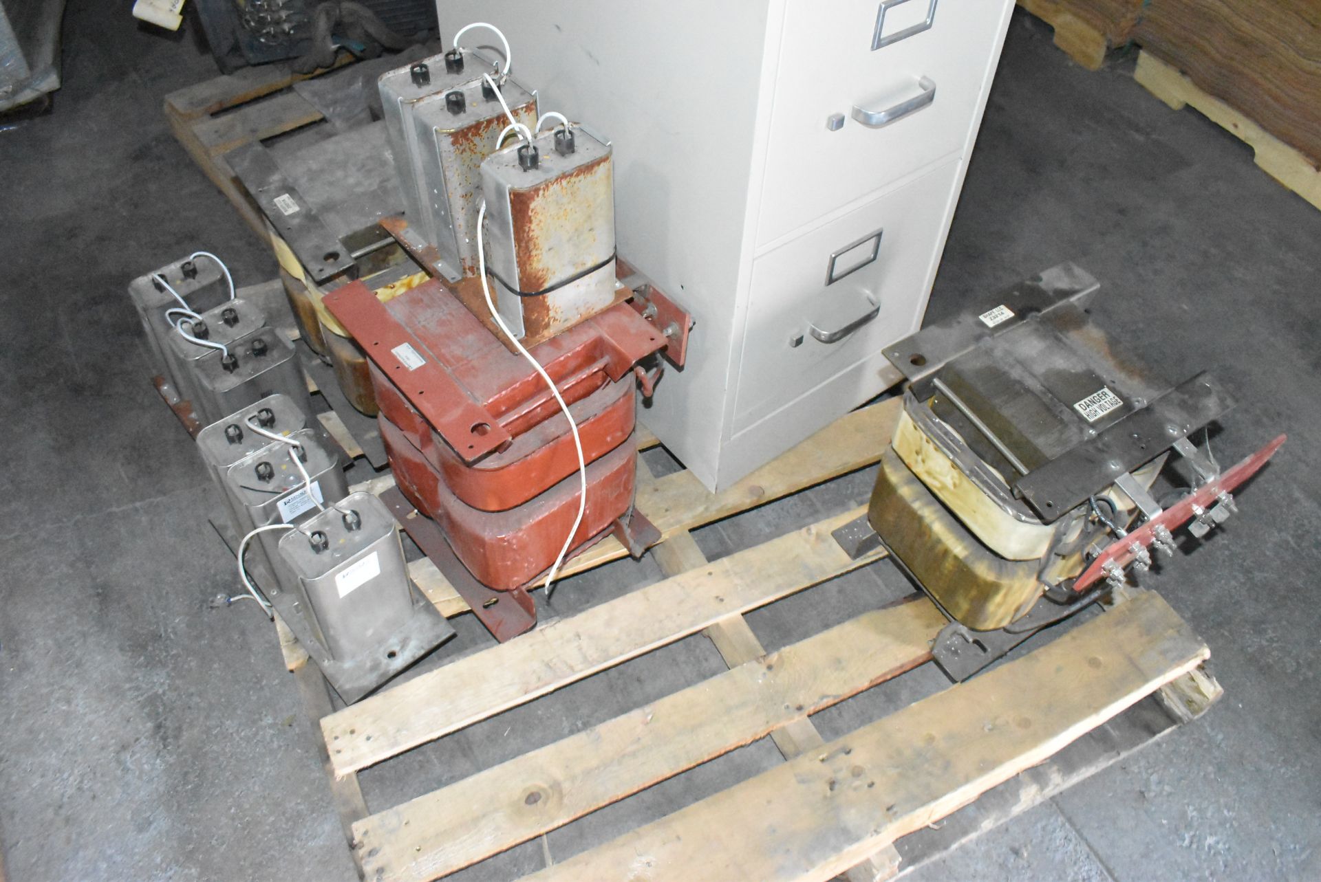LOT/ (5) SKIDS WITH SPARE PARTS - Image 2 of 6