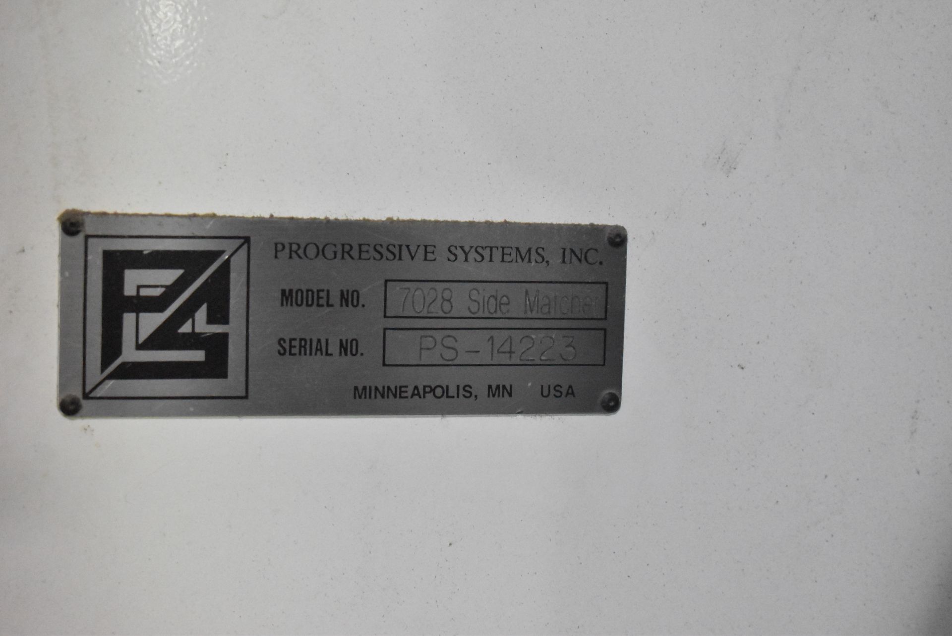 PROGRESSIVE SYSTEMS 7028M TONGUE & GROOVE AND INTERLOCKING SIDE-MATCHER PROFILER WITH (6) 15 HP - Image 20 of 20