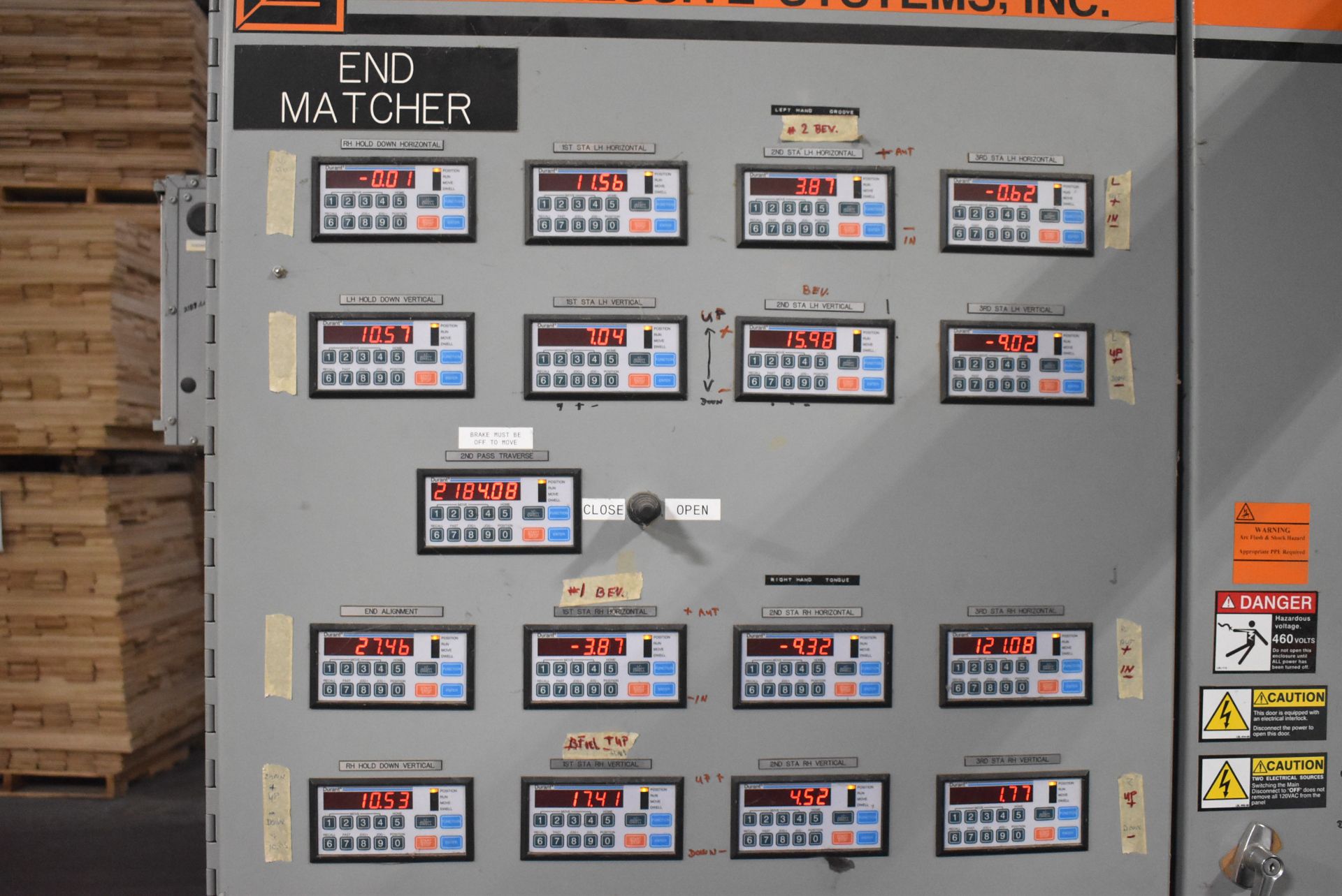 PROGRESSIVE SYSTEMS 7082 TONGUE & GROOVE AND INTERLOCKING END-MATCHER PROFILER WITH (6) RIGHT-HAND - Image 23 of 27