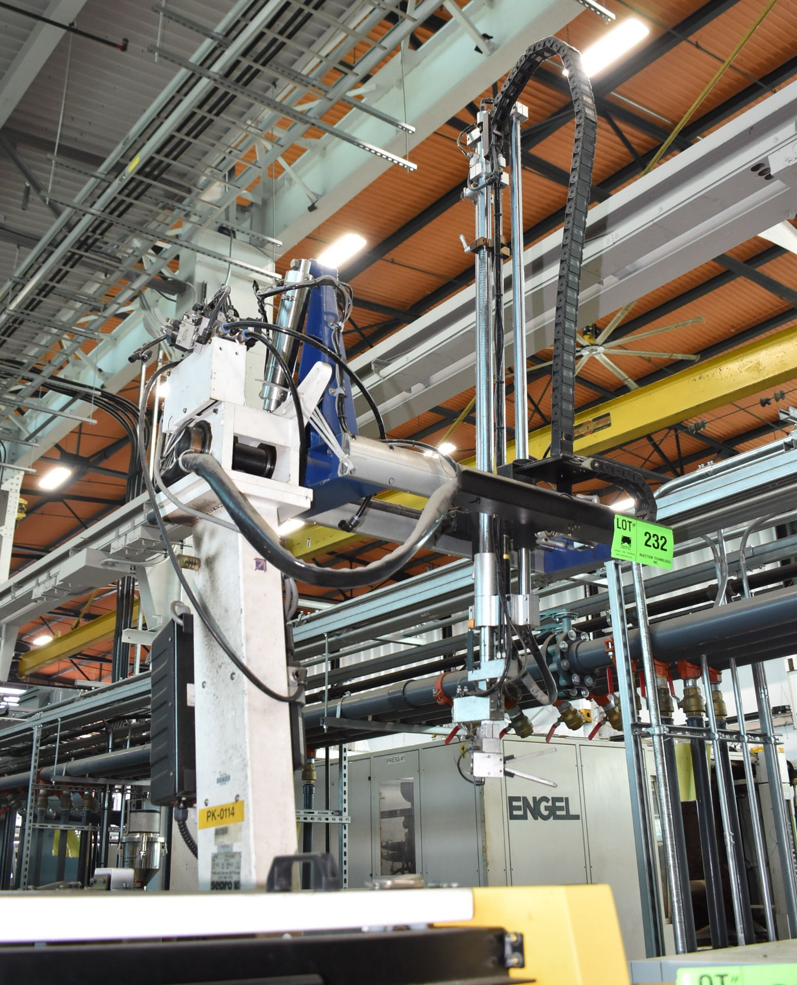 SEPRO SR-85 PICK & PLACE UNLOADING ROBOT WITH TEACH PENDANT CONTROL, S/N PKR-00140 (CI) [RIGGING - Image 3 of 8