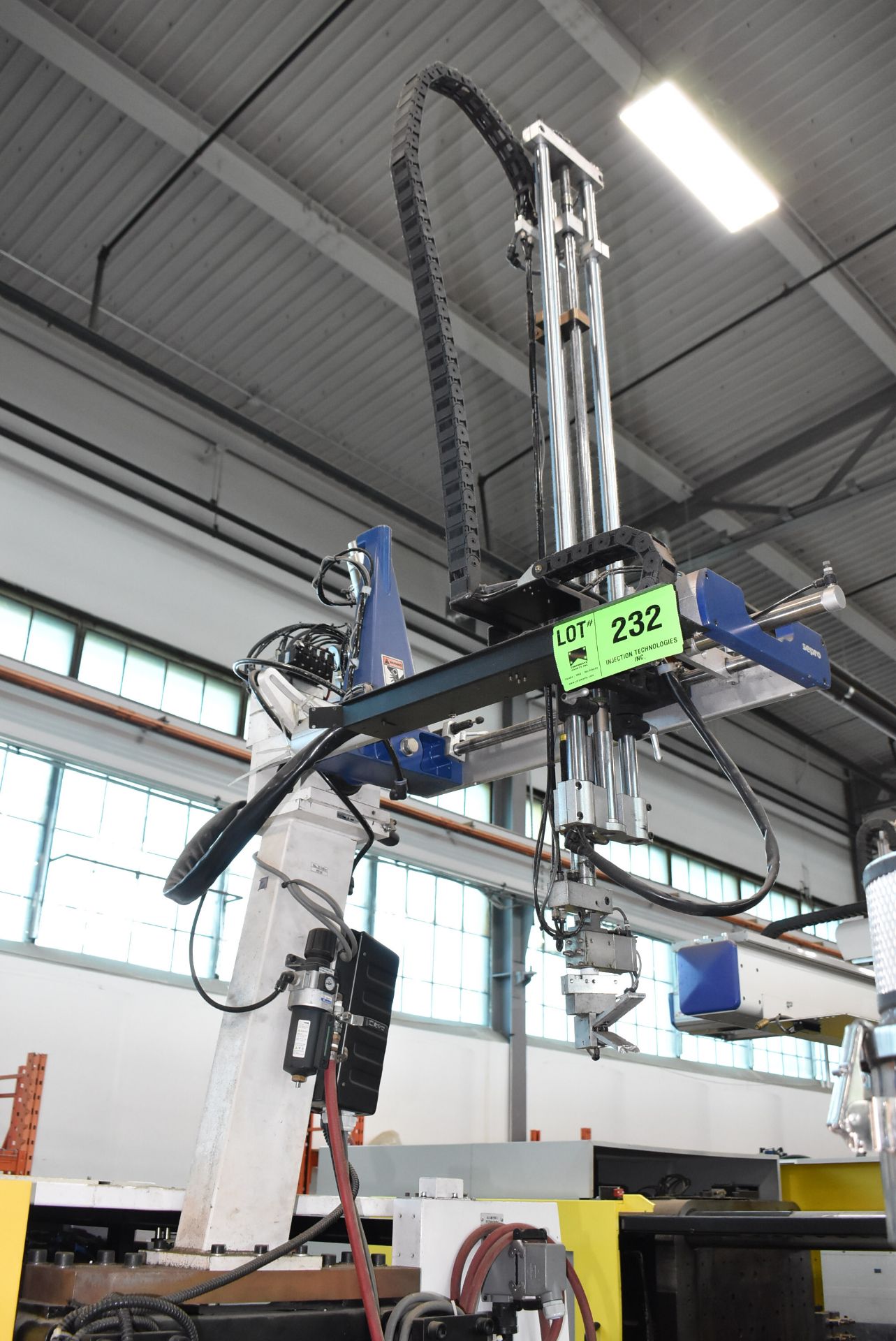 SEPRO SR-85 PICK & PLACE UNLOADING ROBOT WITH TEACH PENDANT CONTROL, S/N PKR-00140 (CI) [RIGGING - Image 2 of 8