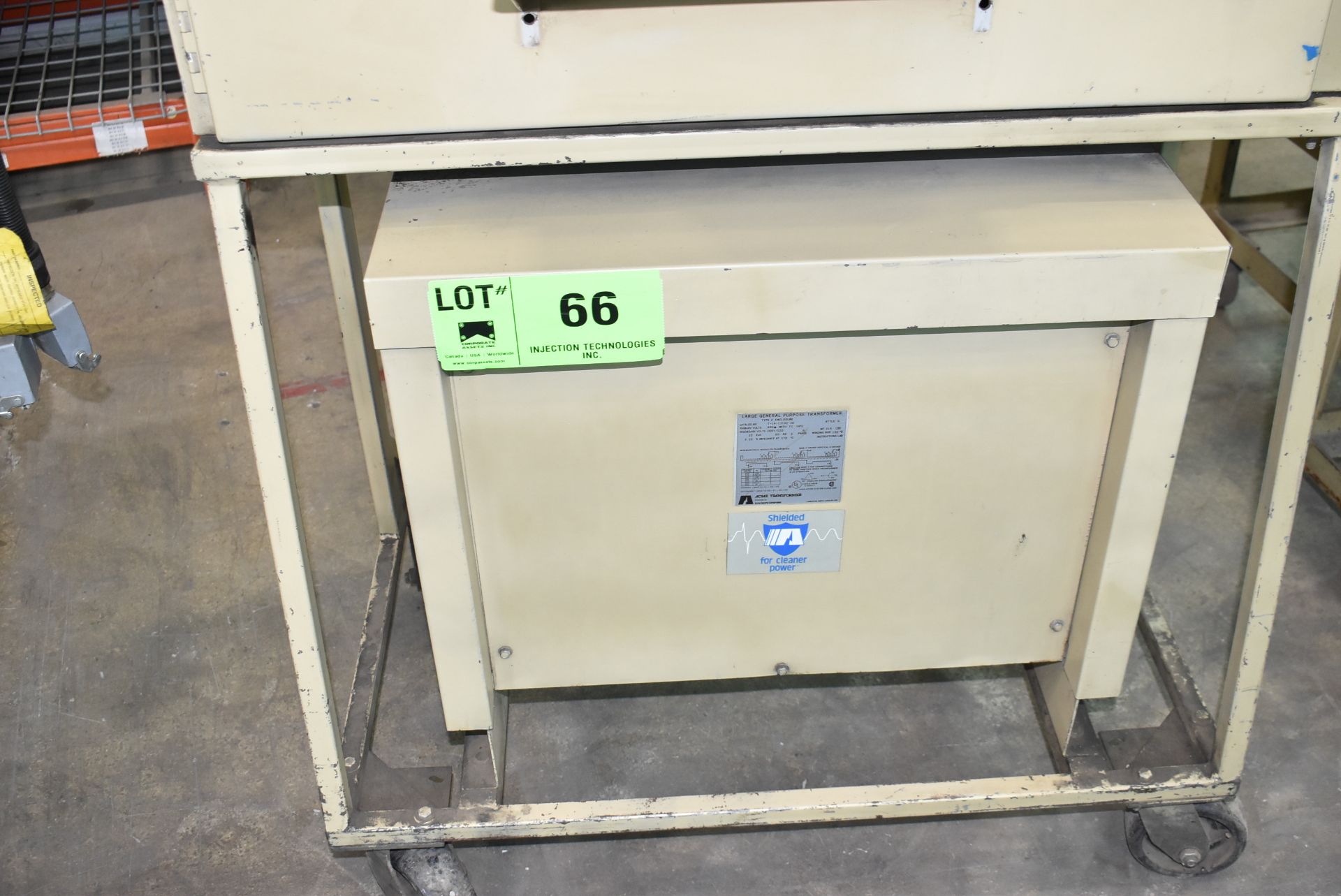 ACME 30 KVA TRANSFORMER S/N N/A (CI) [RIGGING FEES FOR LOT #66 - $75 USD PLUS APPLICABLE TAXES] - Image 2 of 4