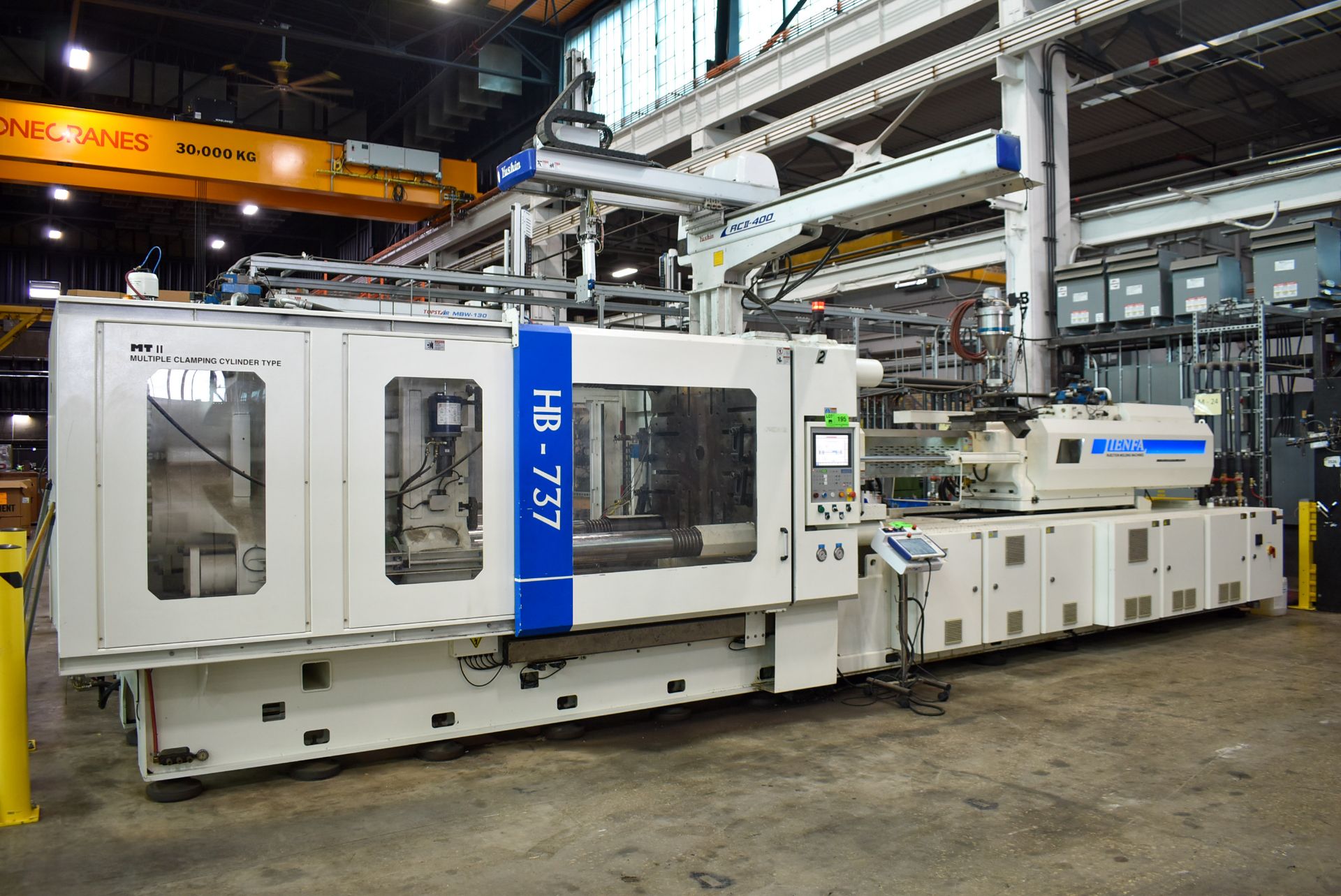 LIEN FA (2018) LF 737HB 700 TON CAPACITY HORIZONTAL PLASTIC INJECTION MOLDING MACHINE WITH LIEN FA