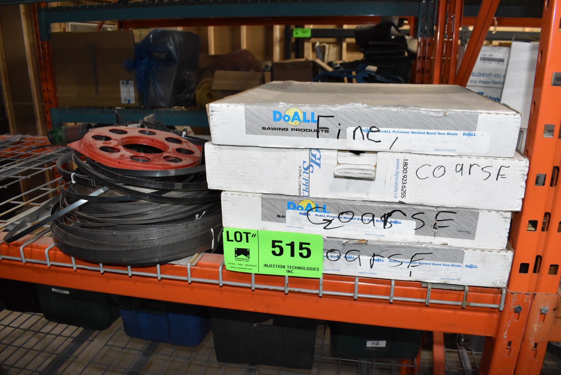 LOT/ DOALL BANDSAW BLADES